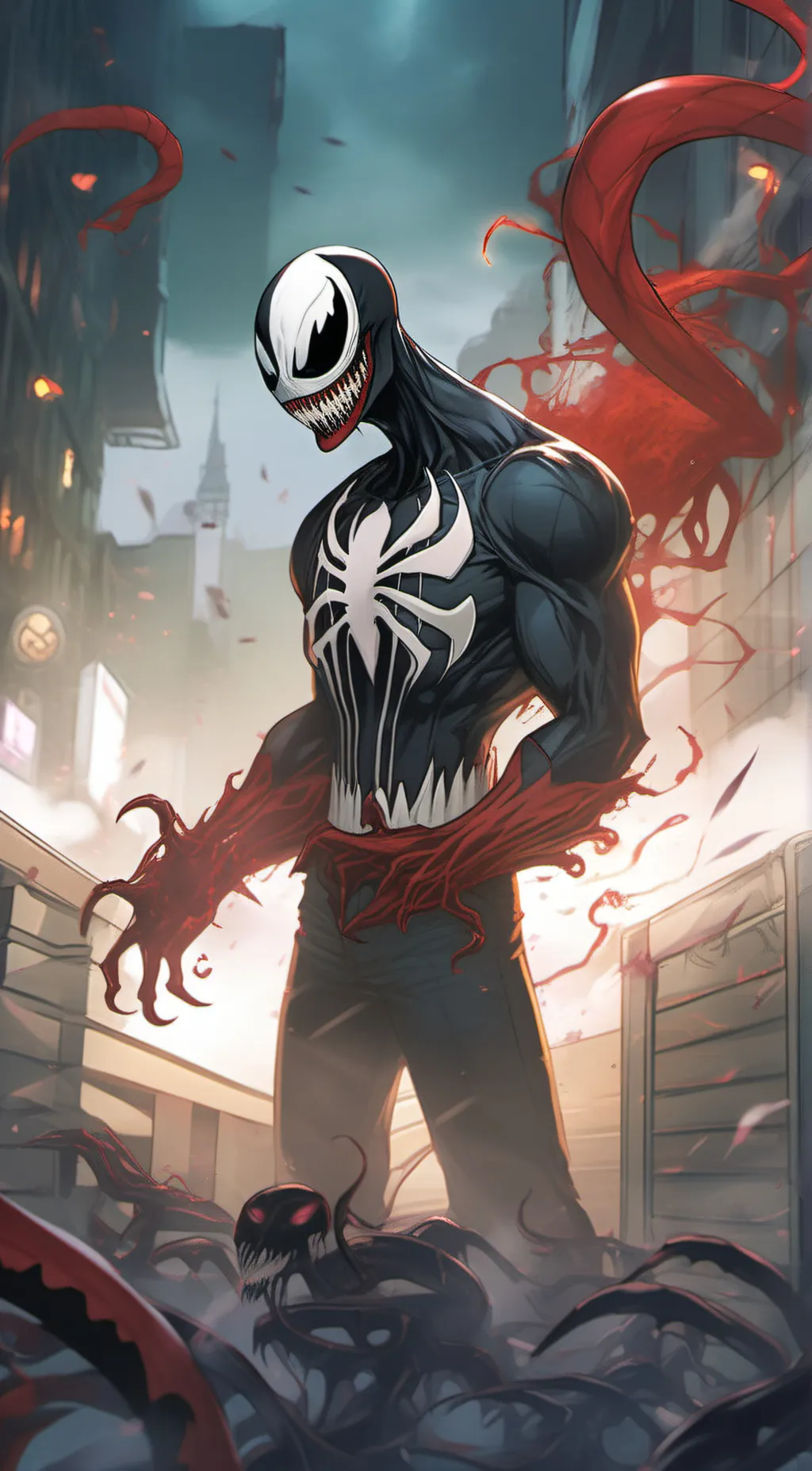 ai character: Carnom background