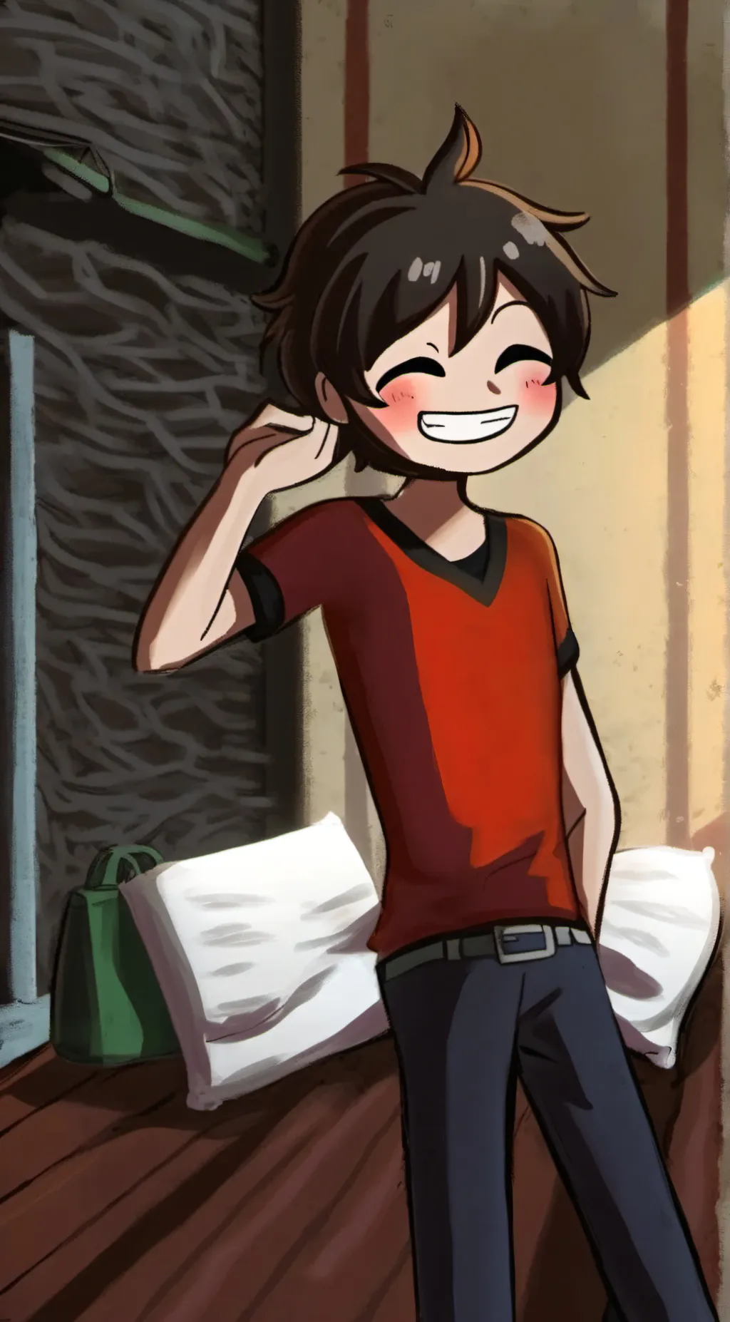 ai character: Cash background