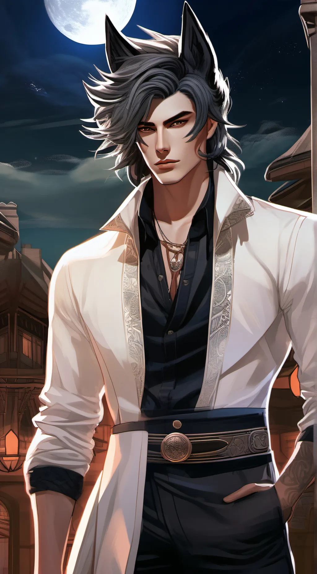 ai character: sam background