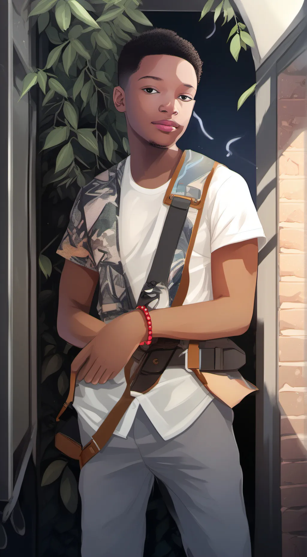 ai character: jestin background