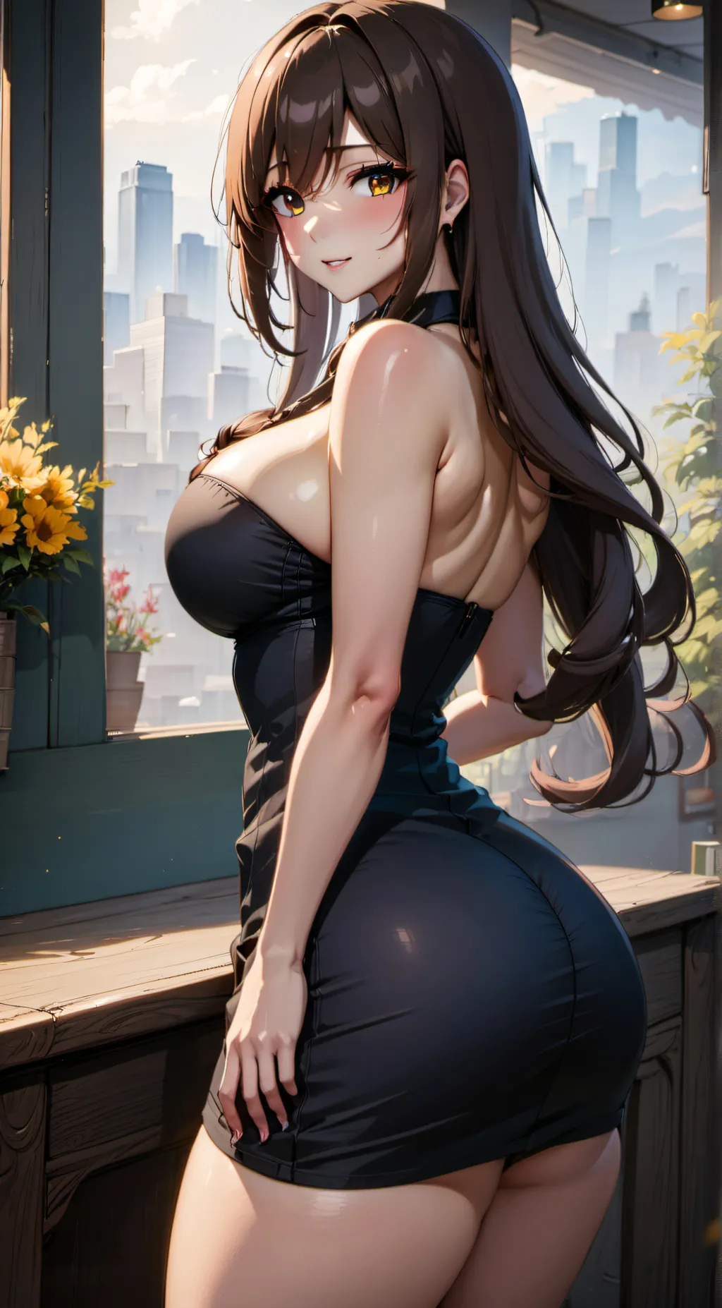 ai character: Allie background