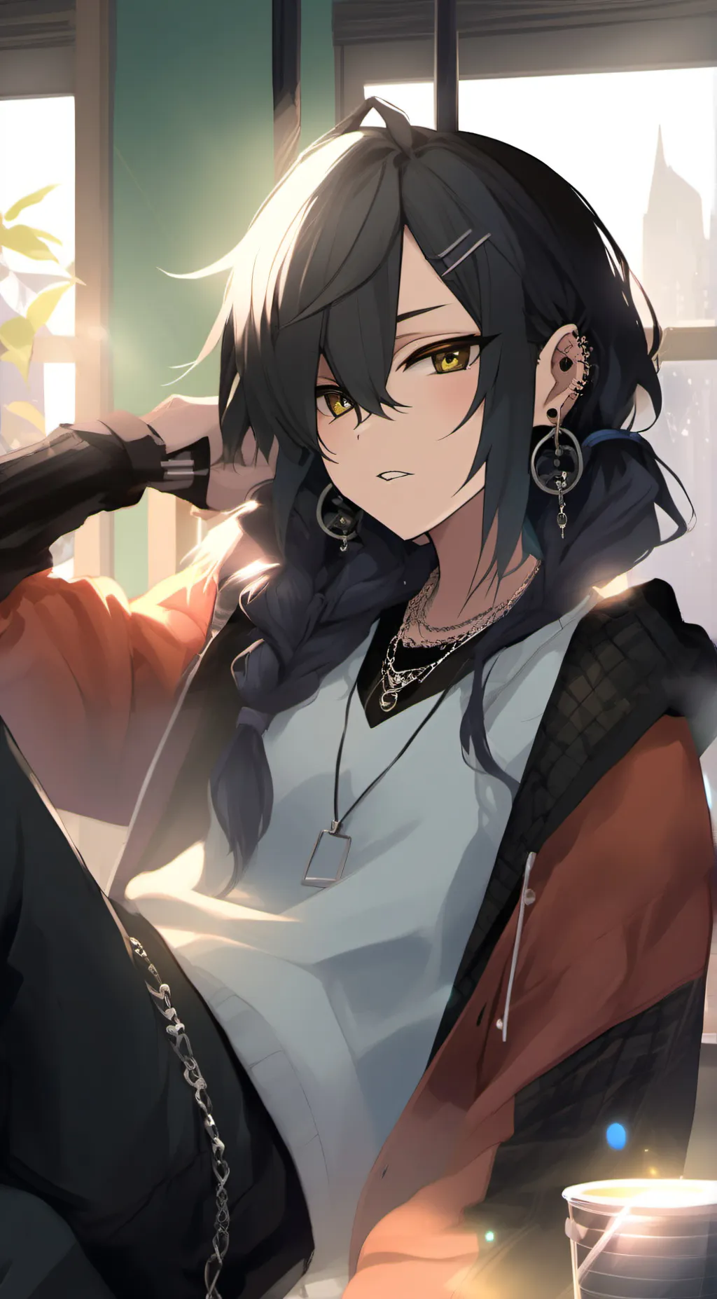 ai character: Lay background