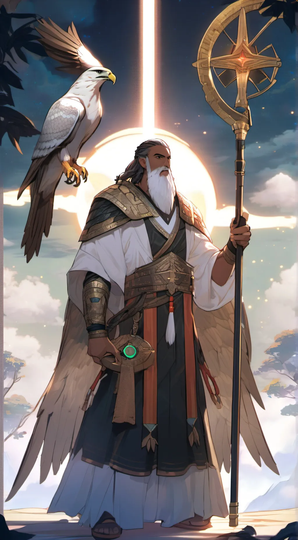 ai character: Auron background