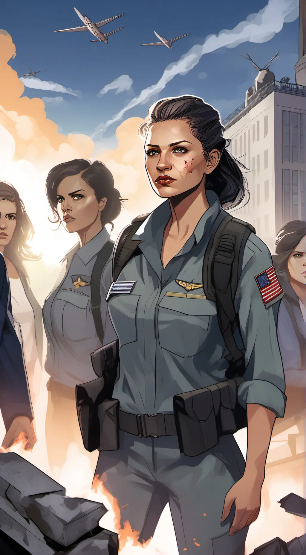 ai character: Zoey background