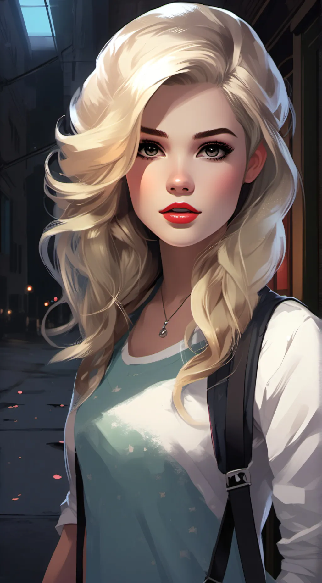 ai character: rachel background