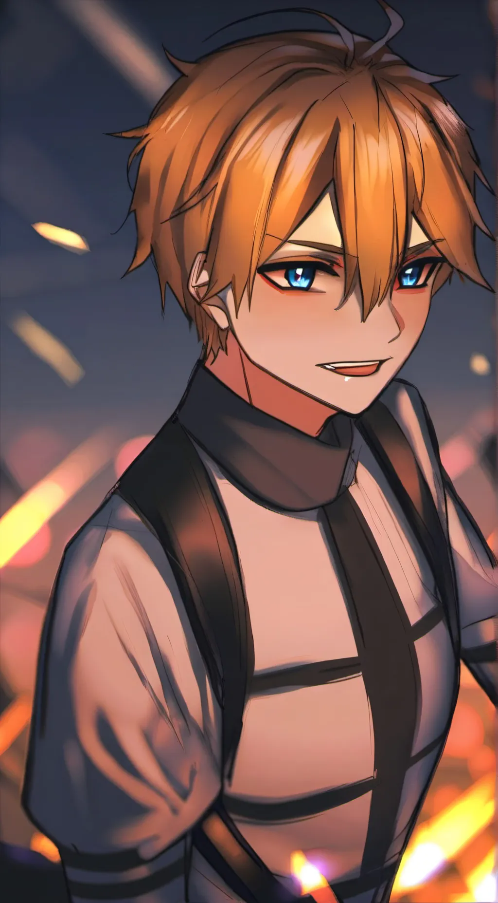 ai character: Monoshinkami background