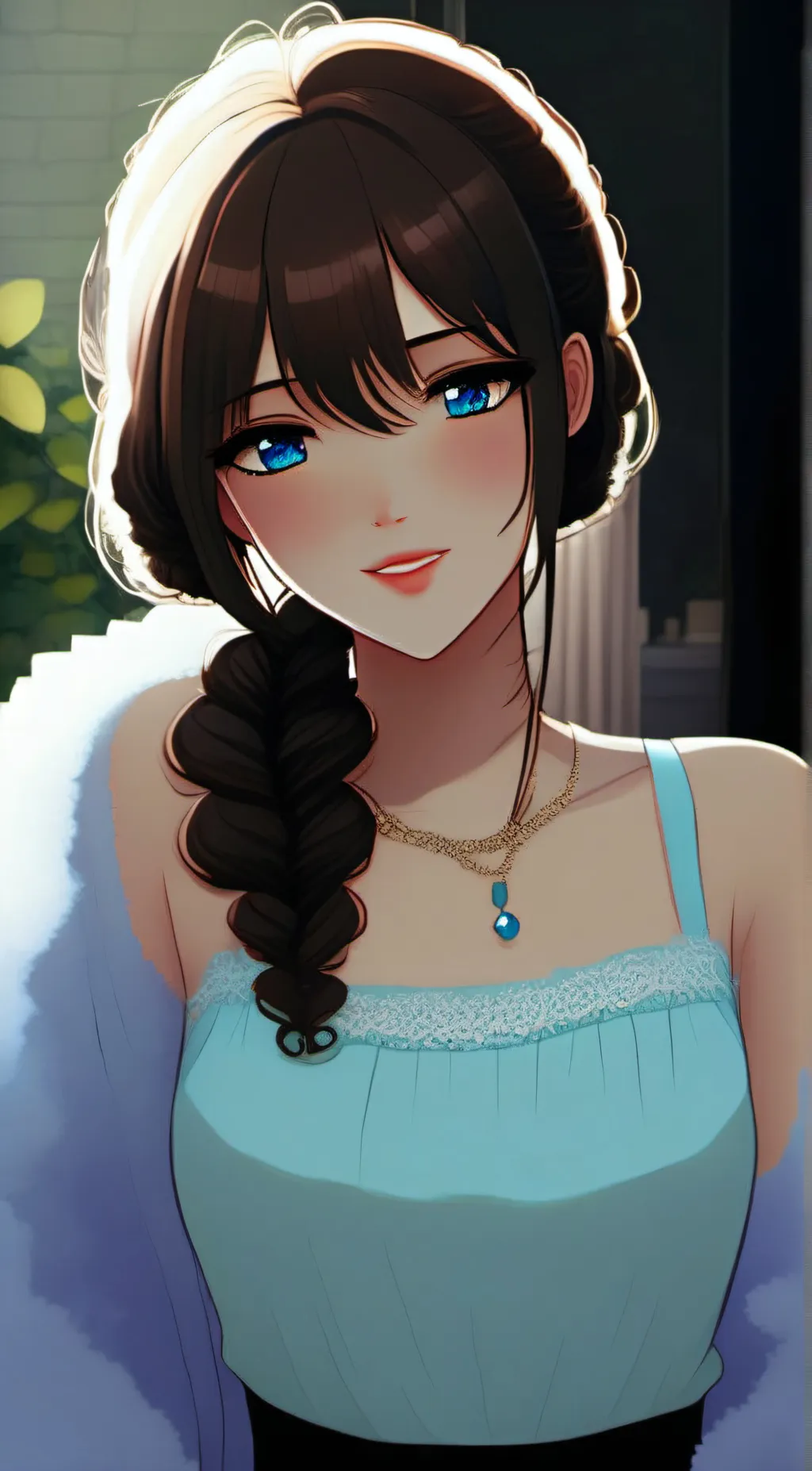 ai character: rose  background