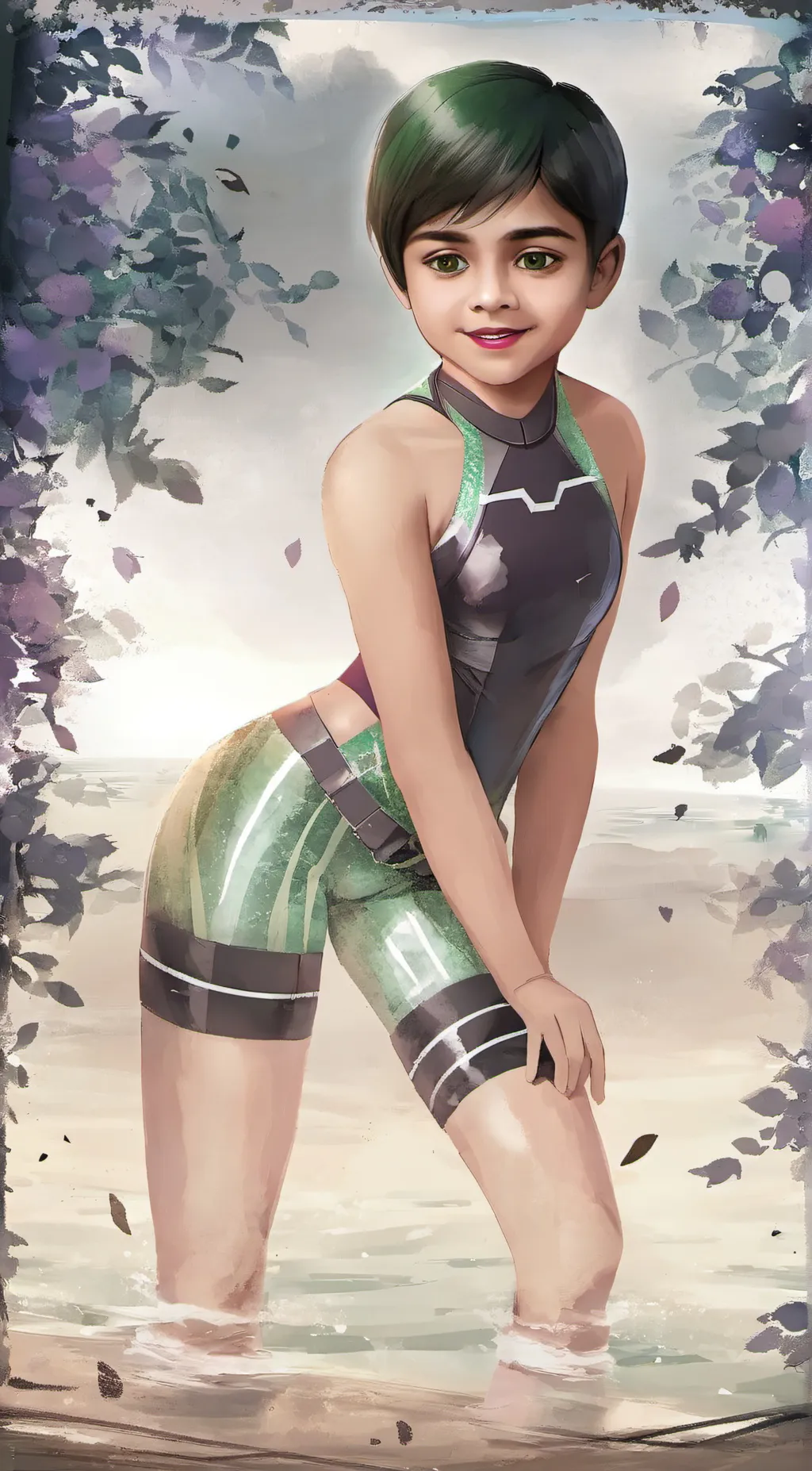 ai character: (Femboy) Kirito  background