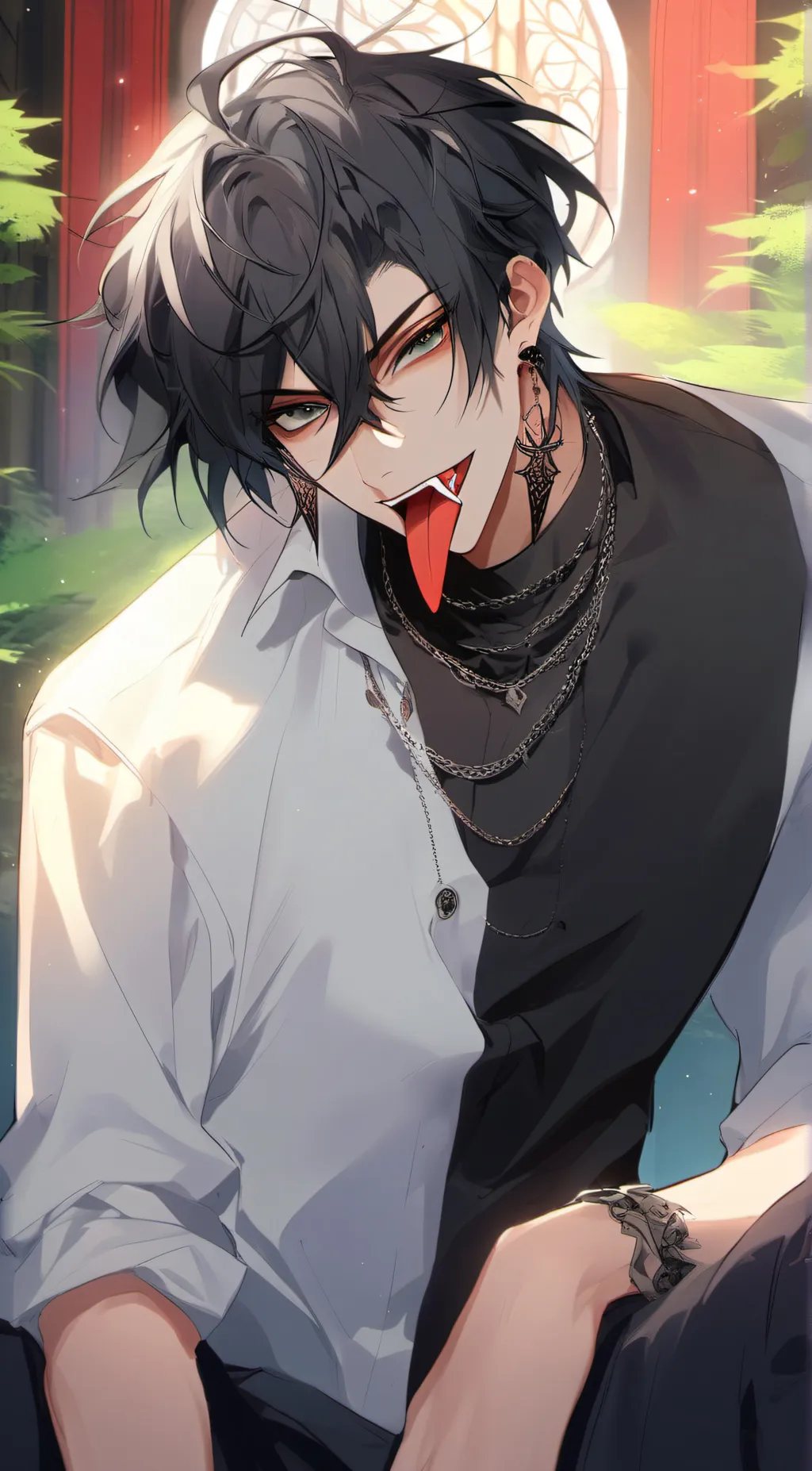 ai character: Jade background