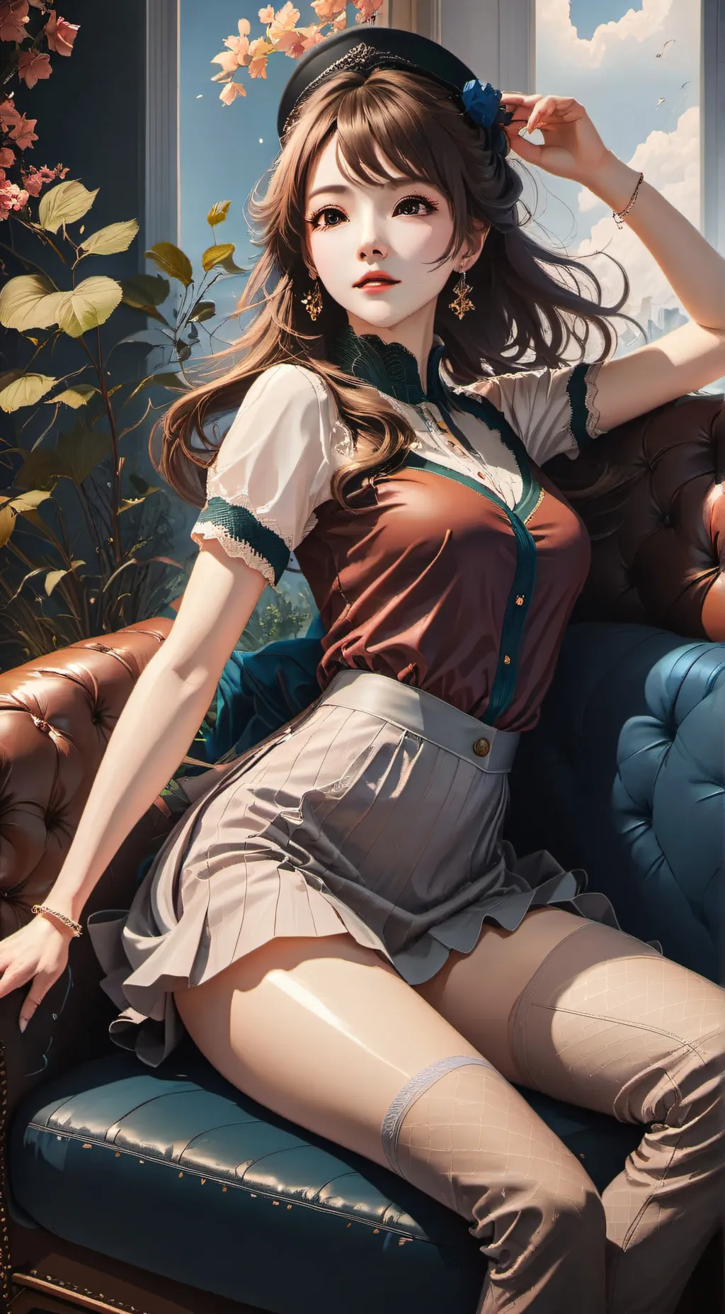 ai character: Emma  background