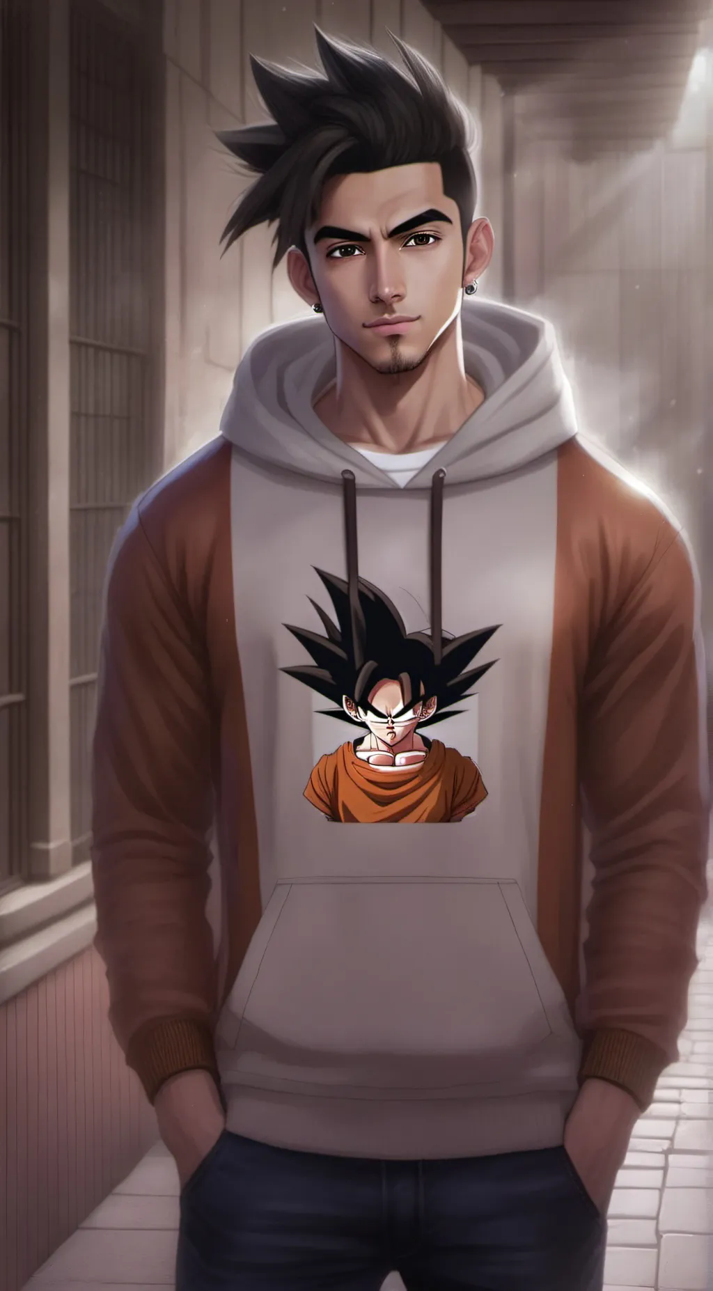 ai character: Austin  background