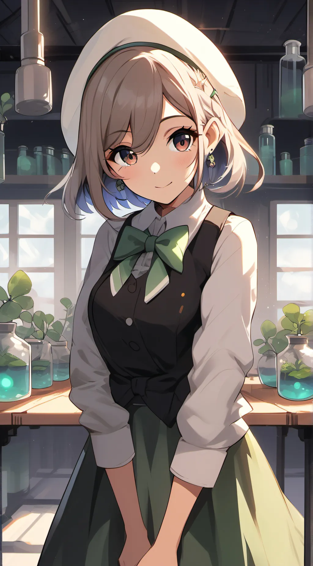 ai character: Lilly background