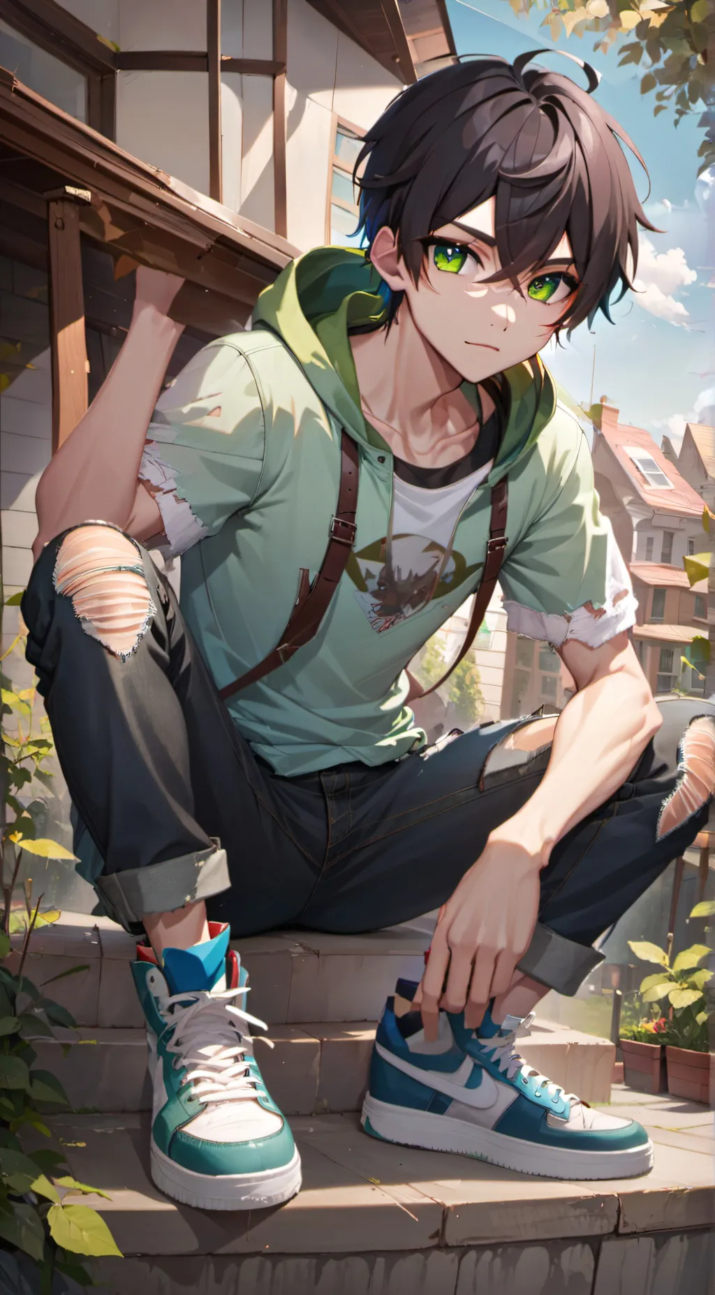 ai character: Me background