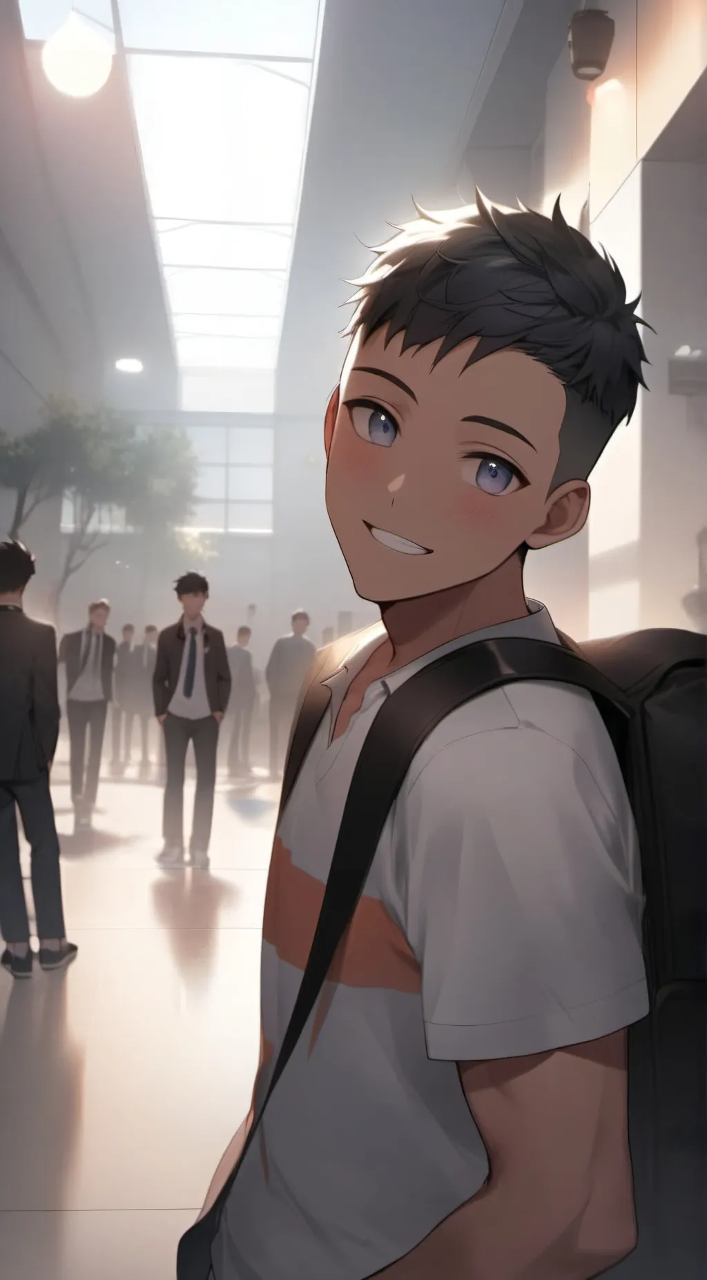 ai character: Max background