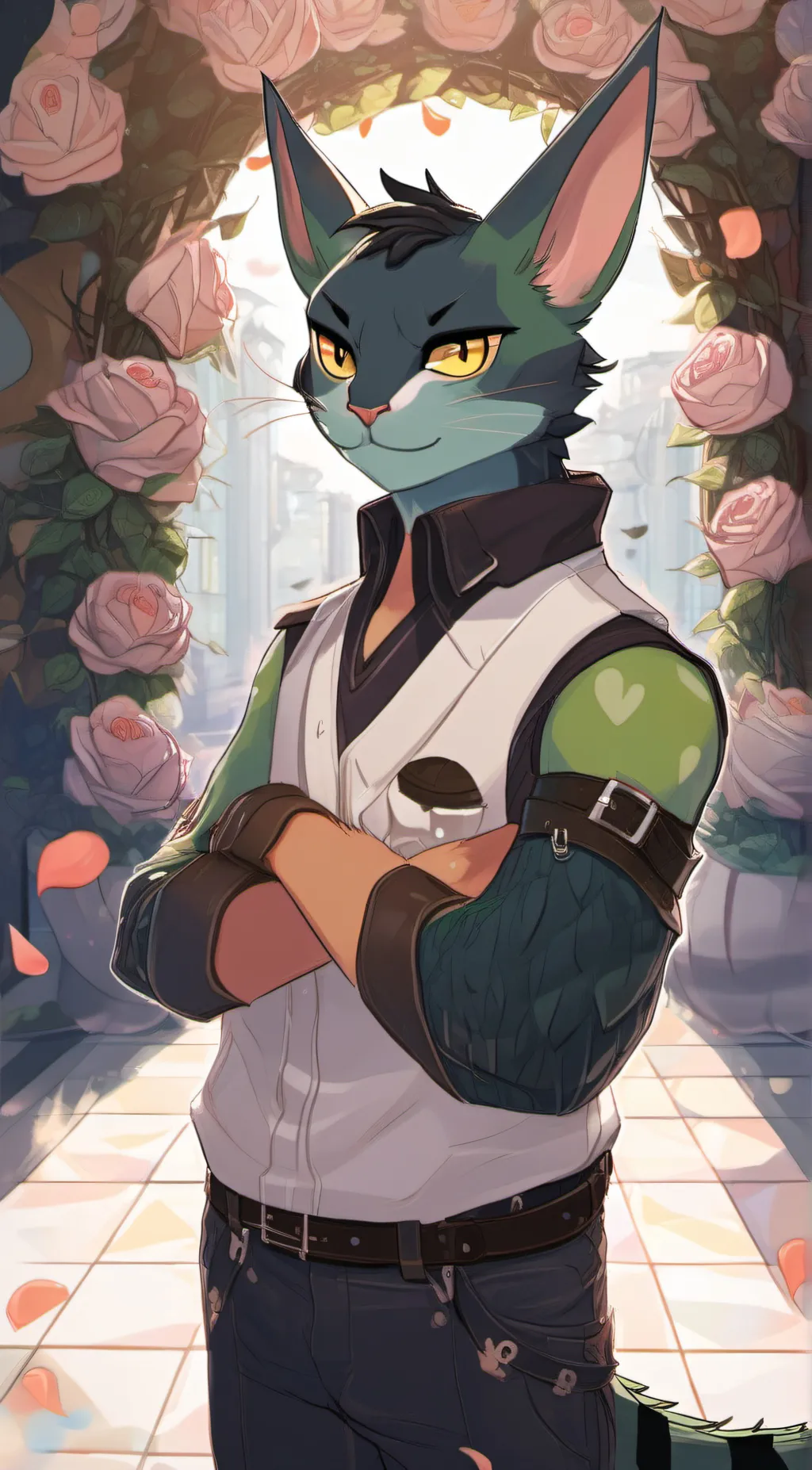 ai character: avocato background