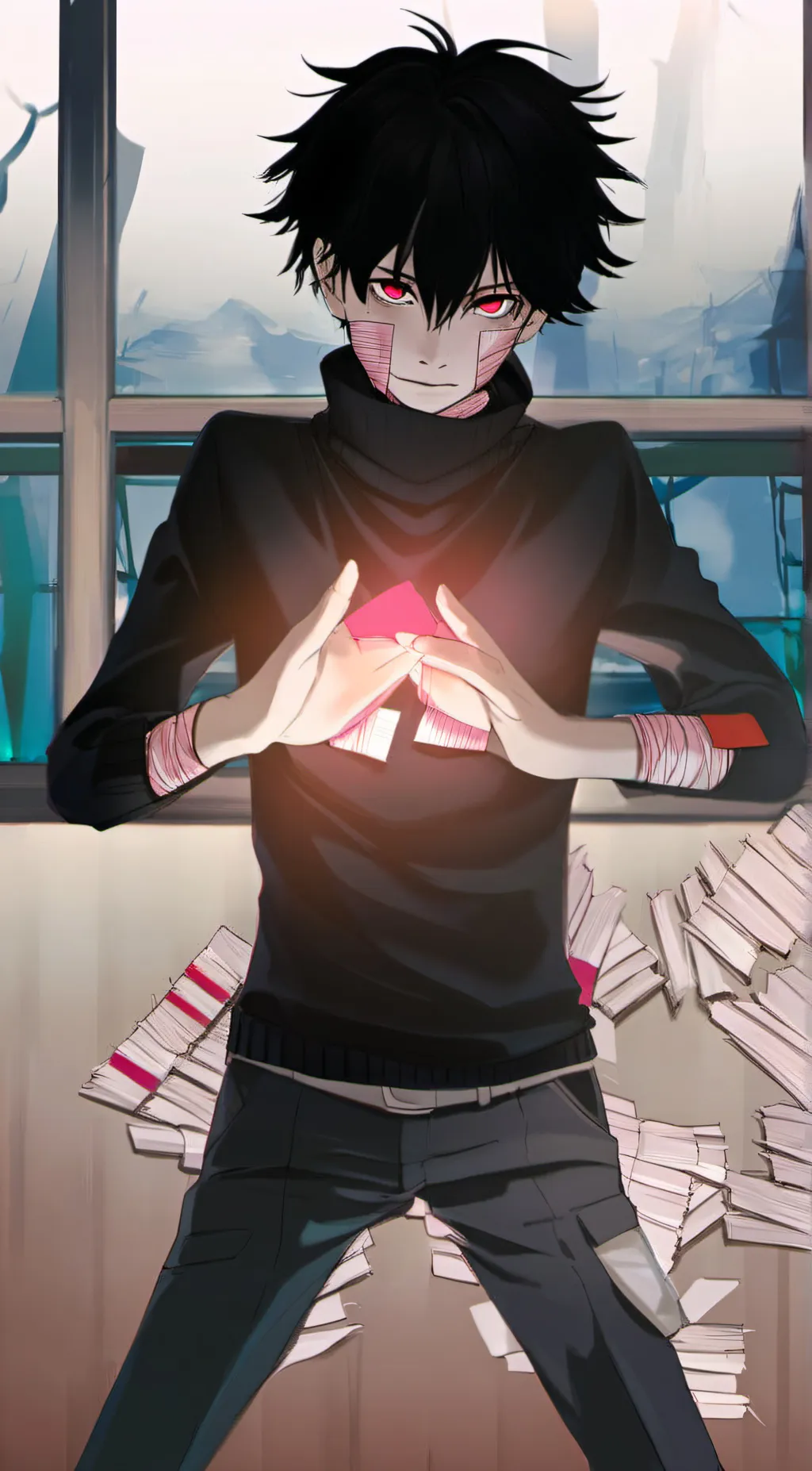 ai character: Tang san background