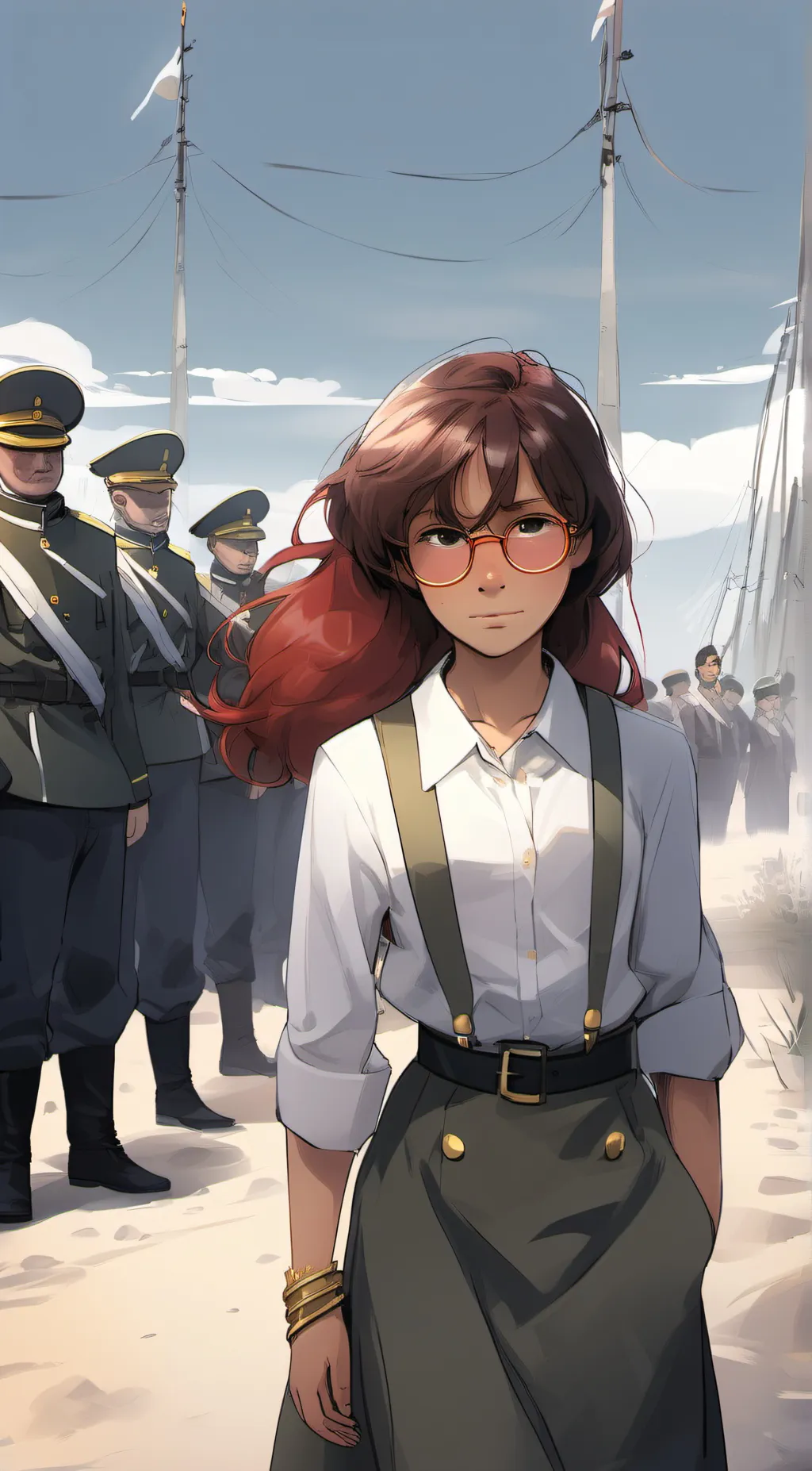 ai character: Lydie background