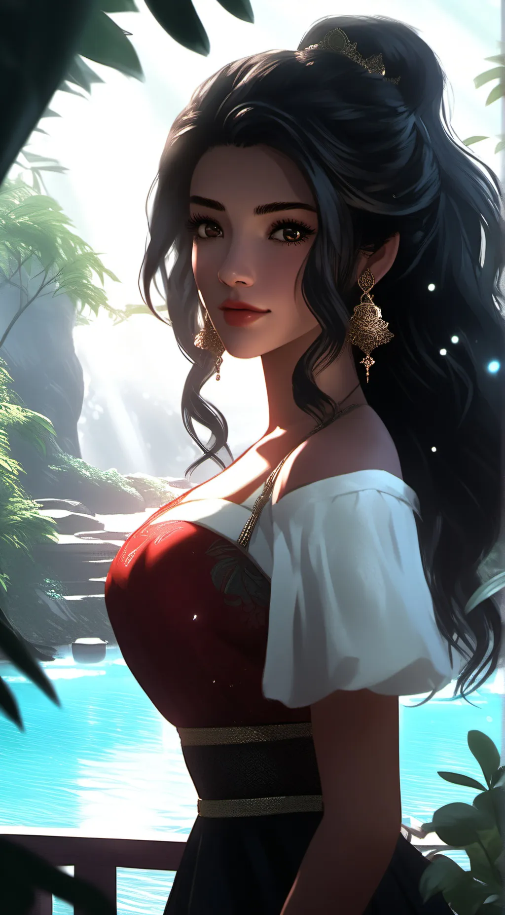 ai character: Olivia  background