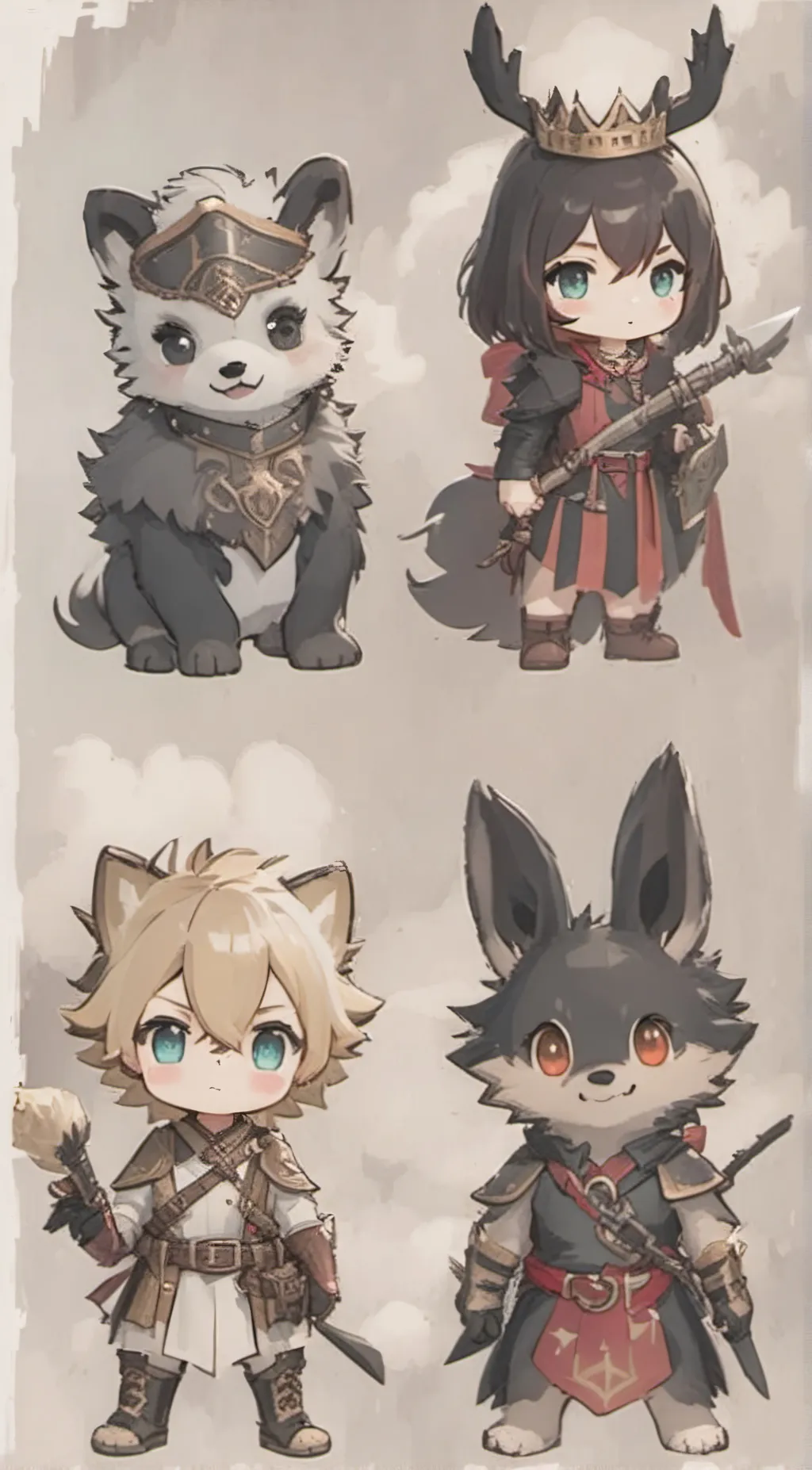 ai character: tdc background