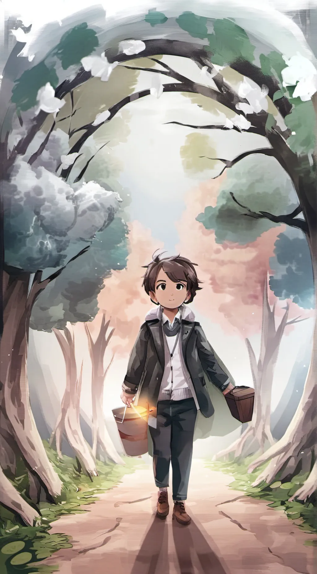 ai character: hypnotize girl background