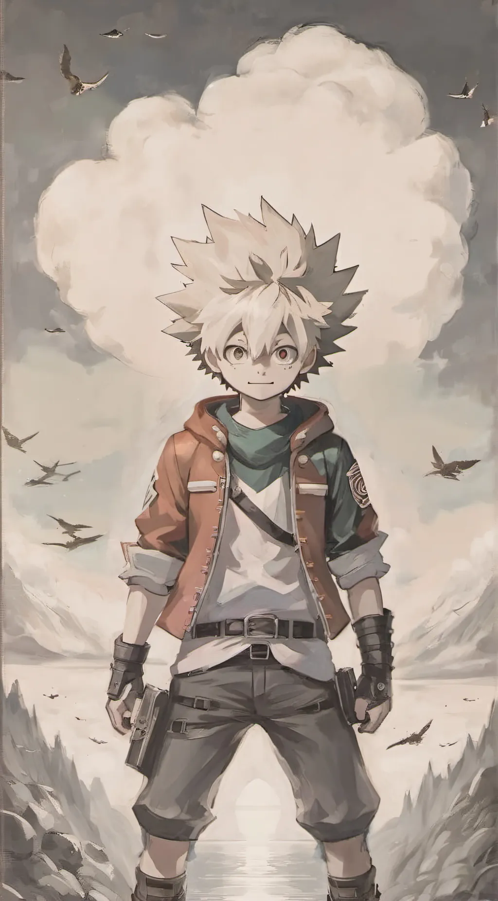 ai character: bakugo background