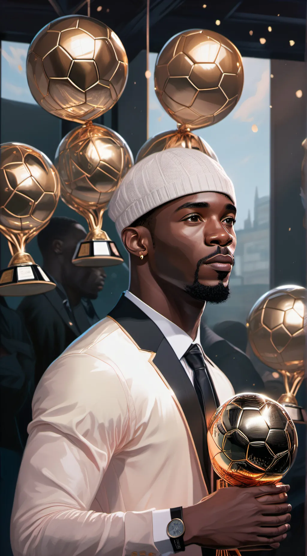 ai character: Cheick Bamba background