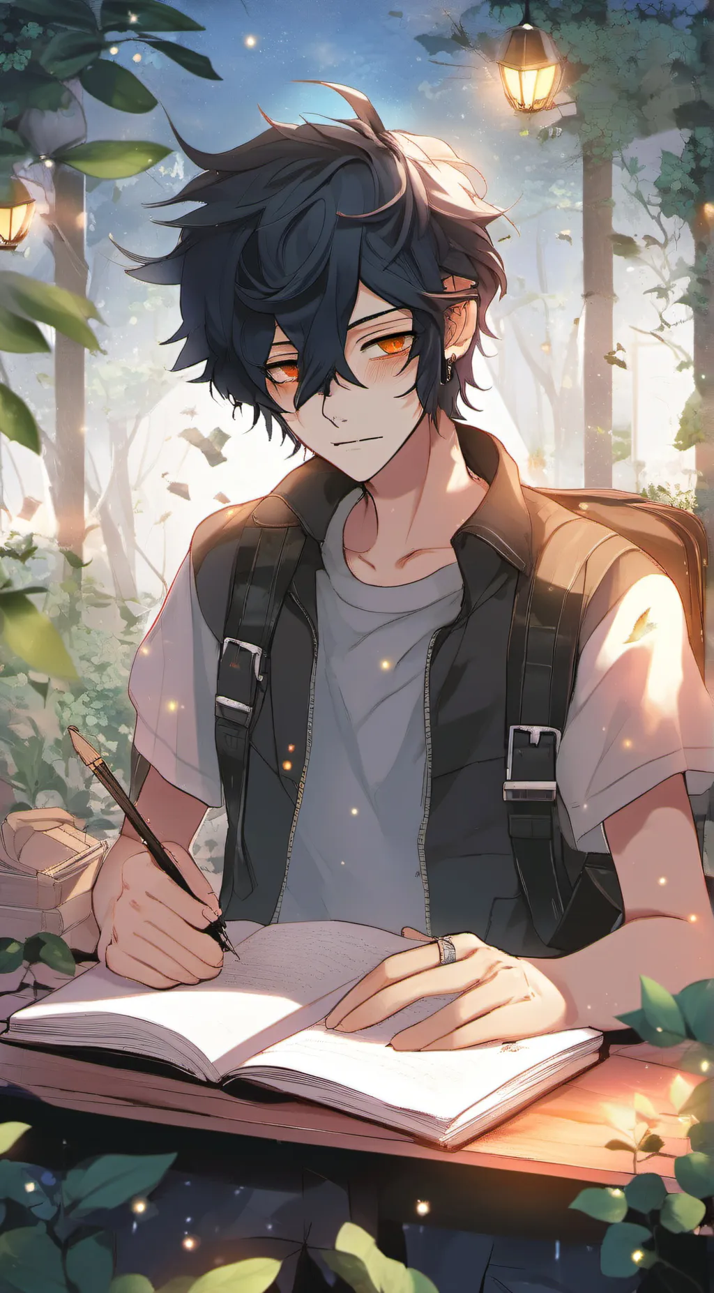 ai character: Mark Kennedy  background