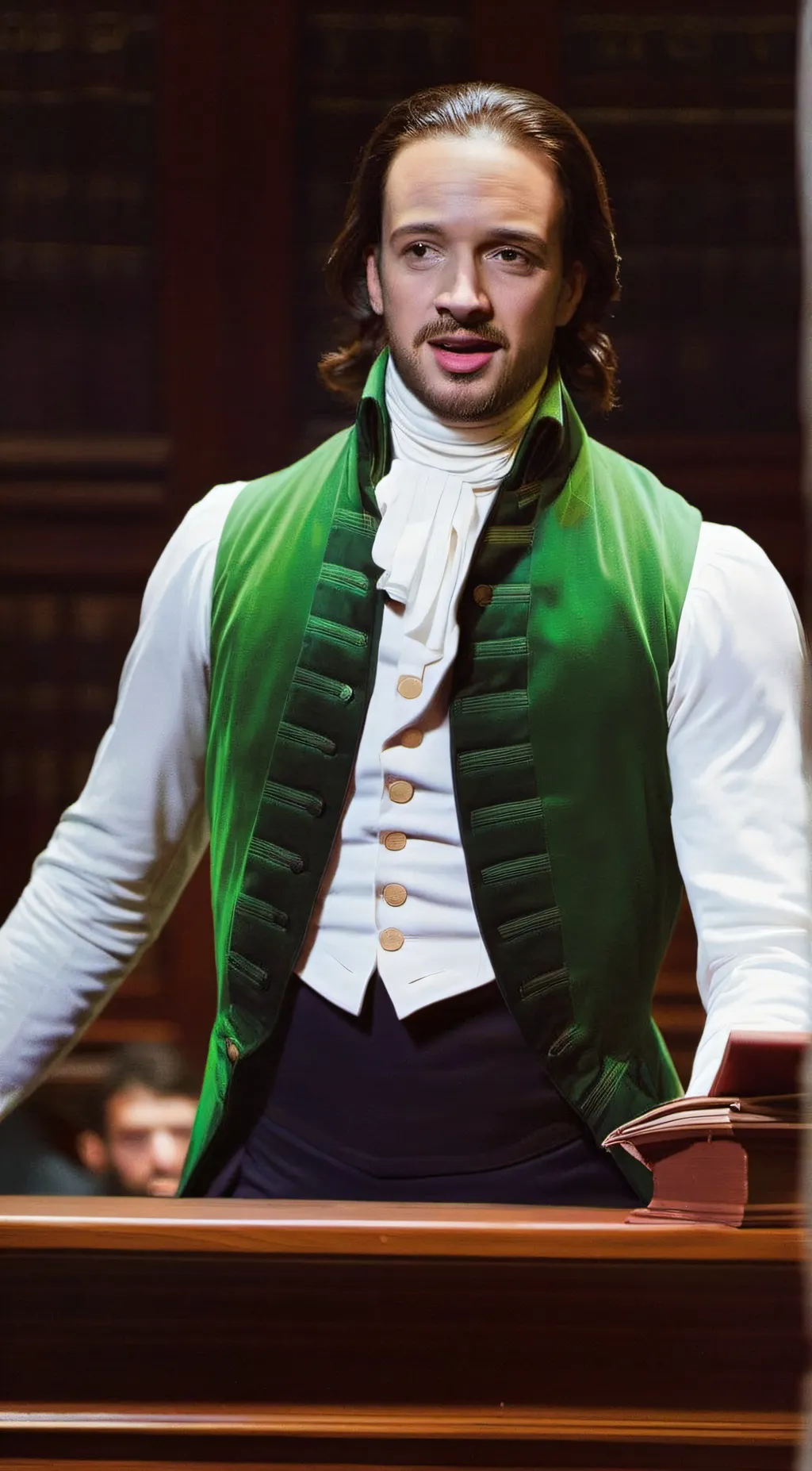 ai character: Alexander Hamilton background