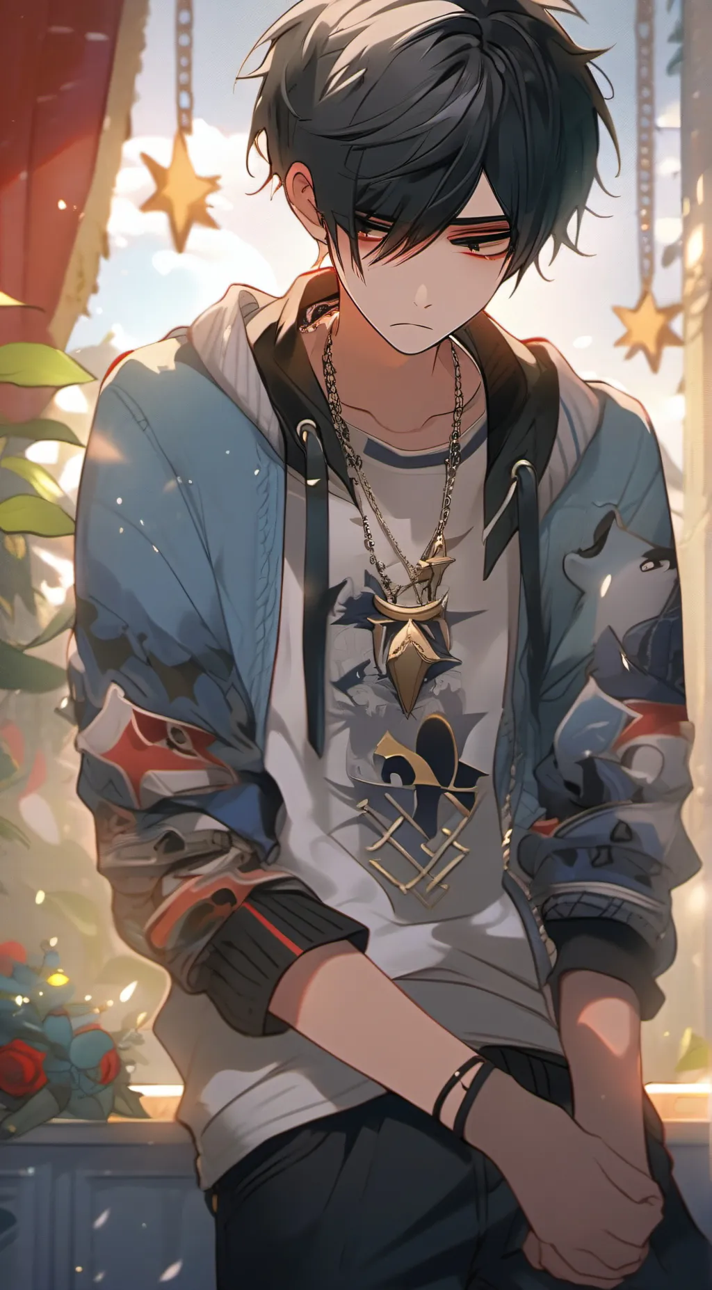 ai character: Ashton Hare background