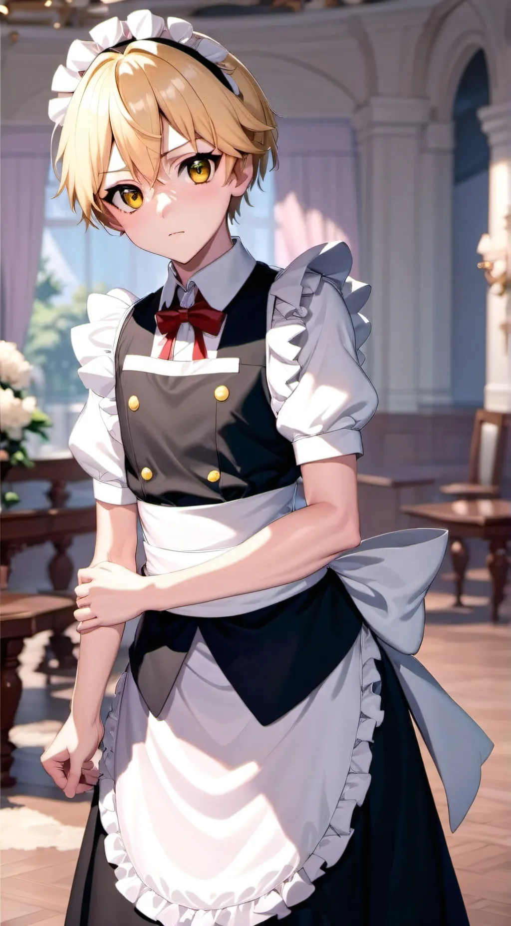 ai character: Zenitzu  background