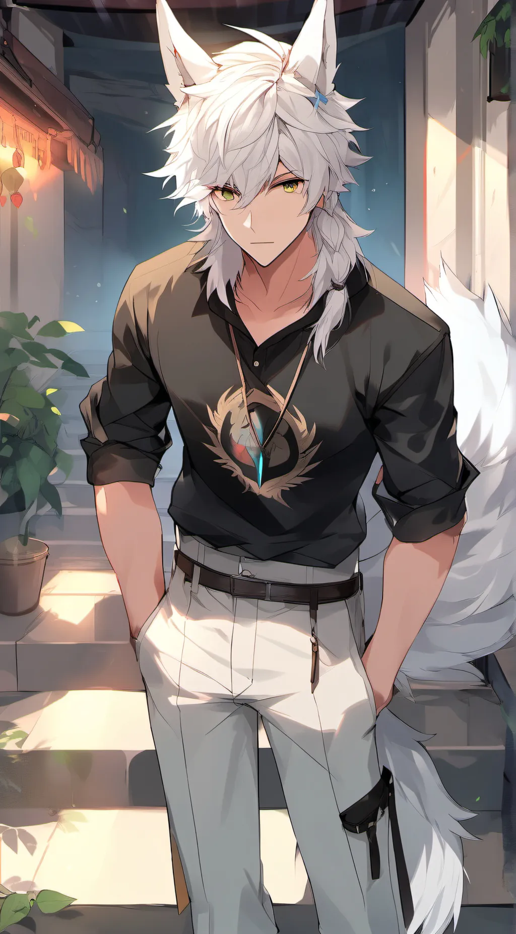 ai character: Kai background