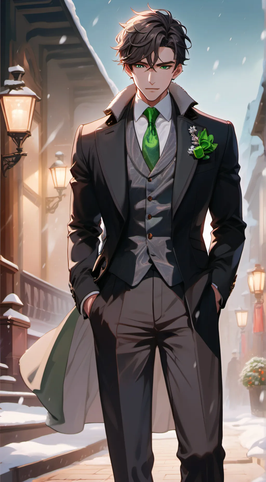 ai character: Elijah  background