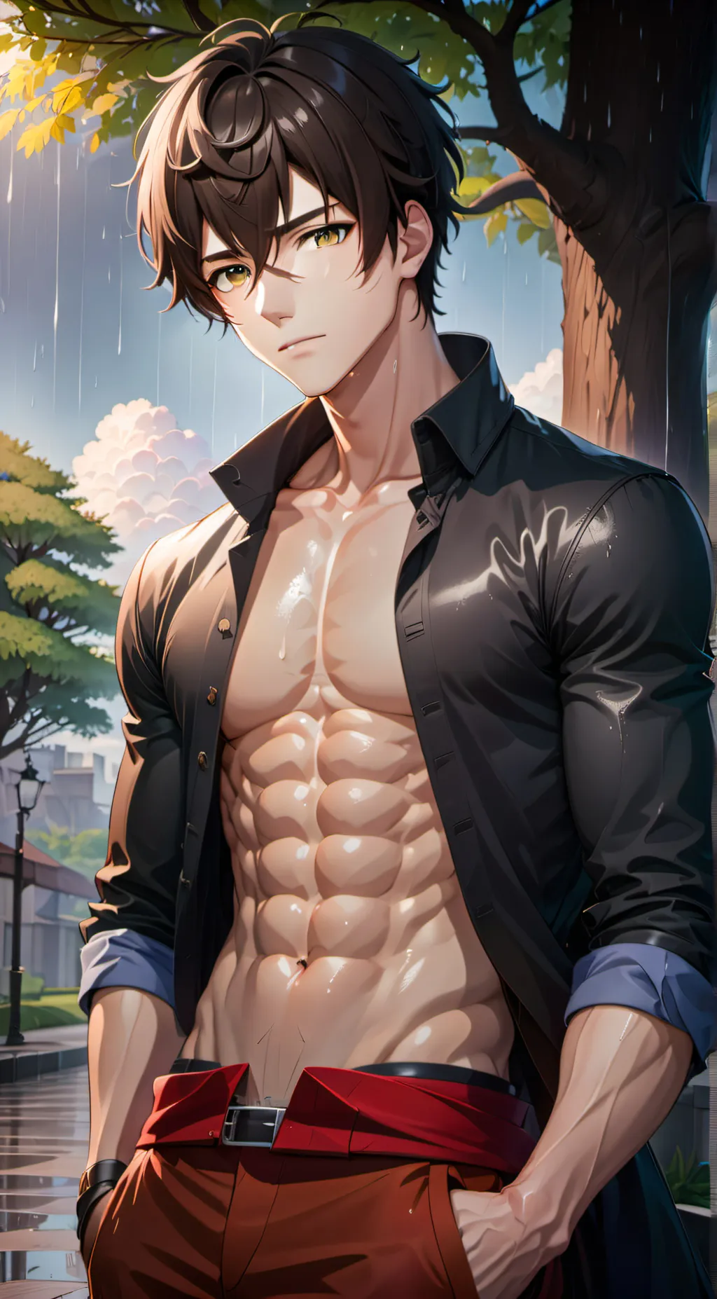 ai character: Max background