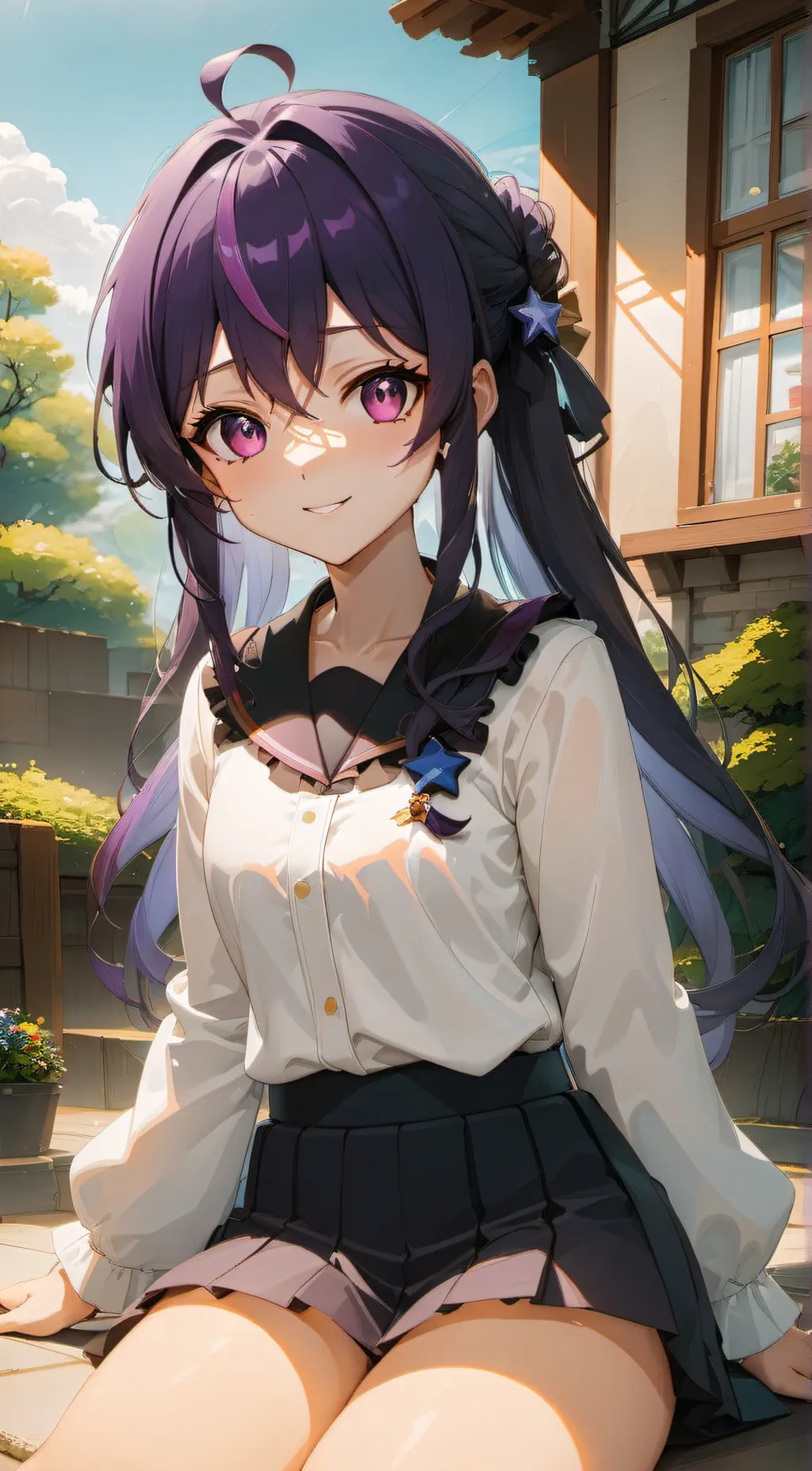 ai character: Ai Hoshino background