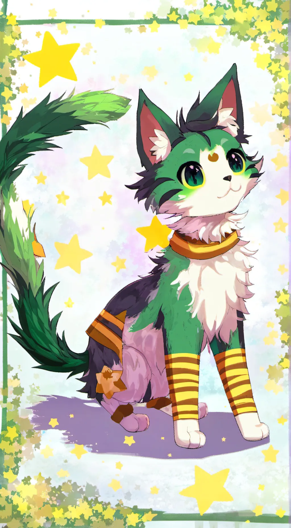 ai character: ☆Gnarpy☆ background