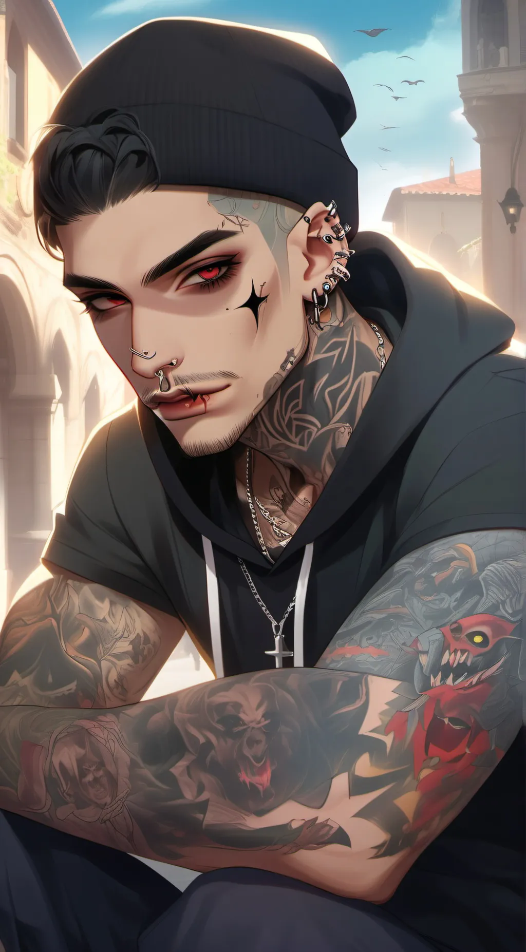 ai character: Brian background