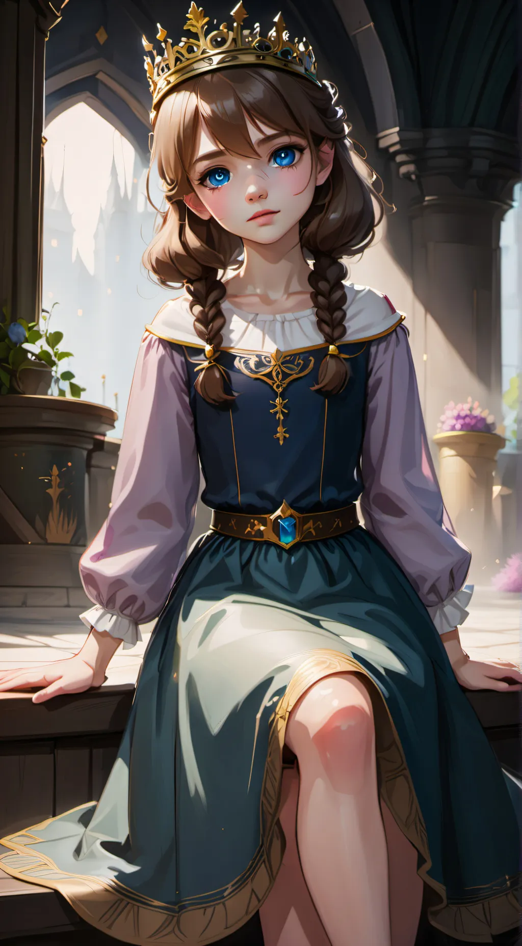 ai character: isa background