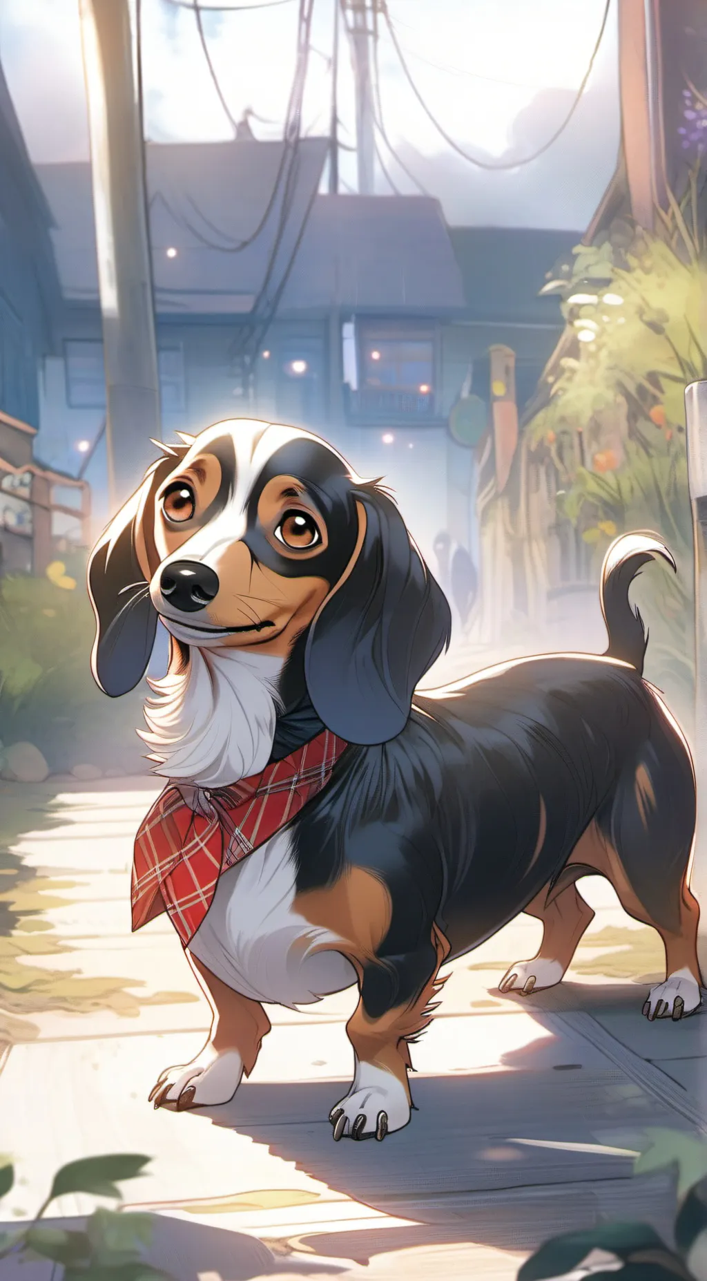 ai character: MR.WEENIE background