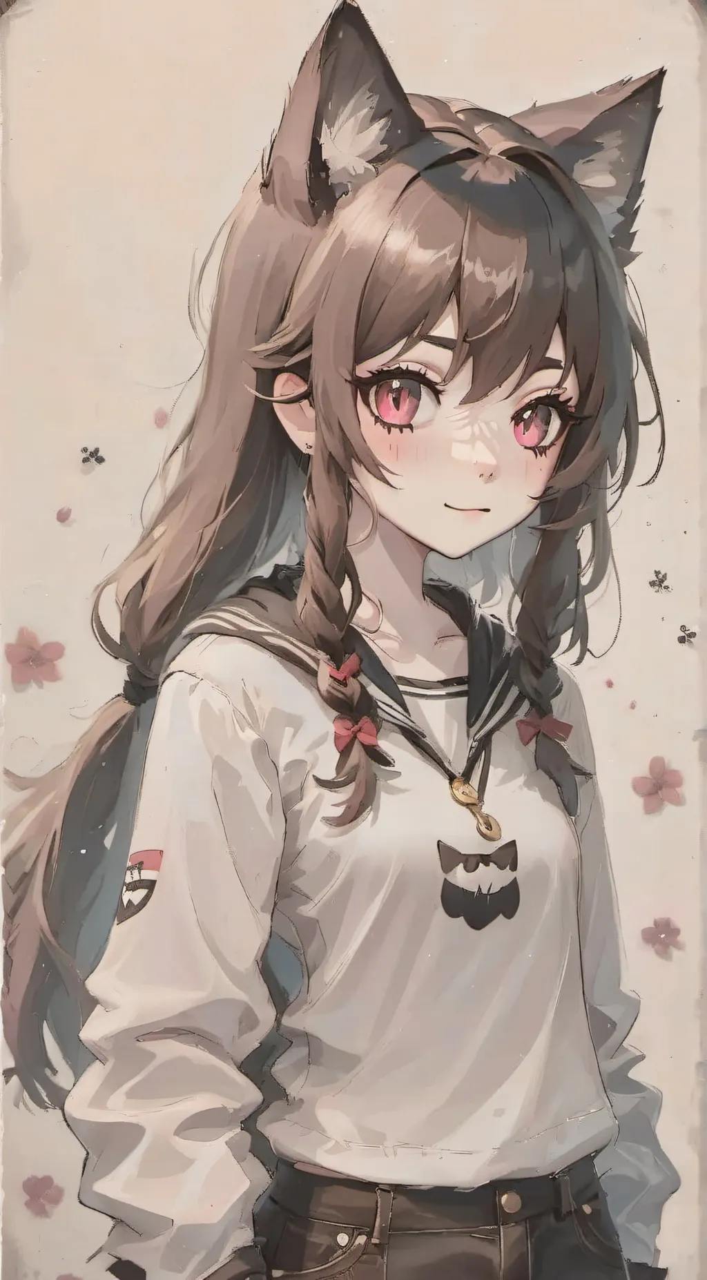 ai character: miki background