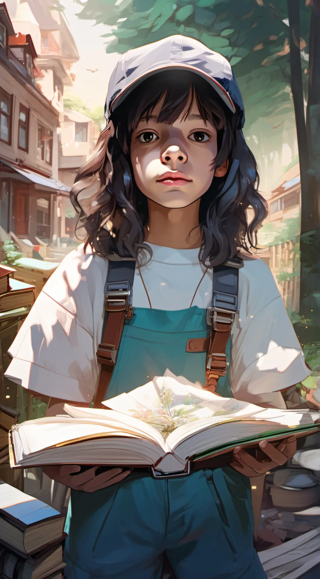 ai character: Cayllie background