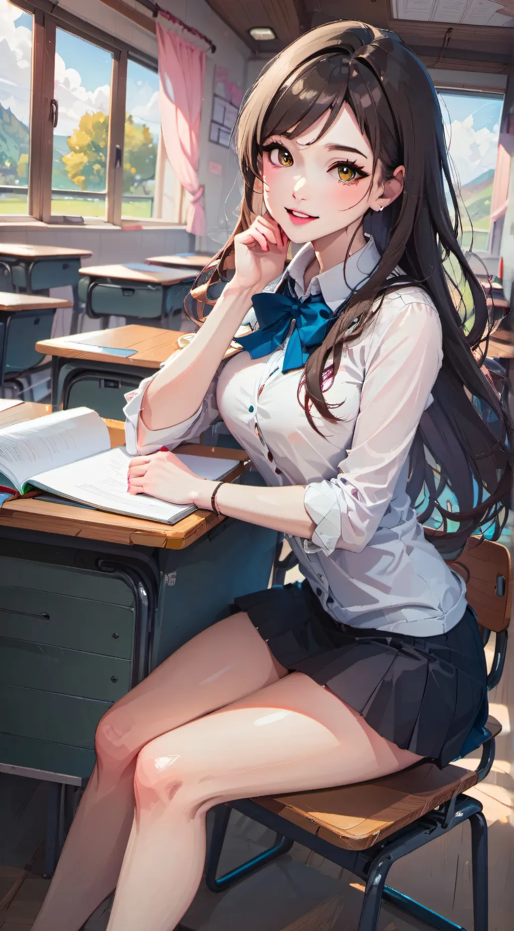 ai character: Emily  background