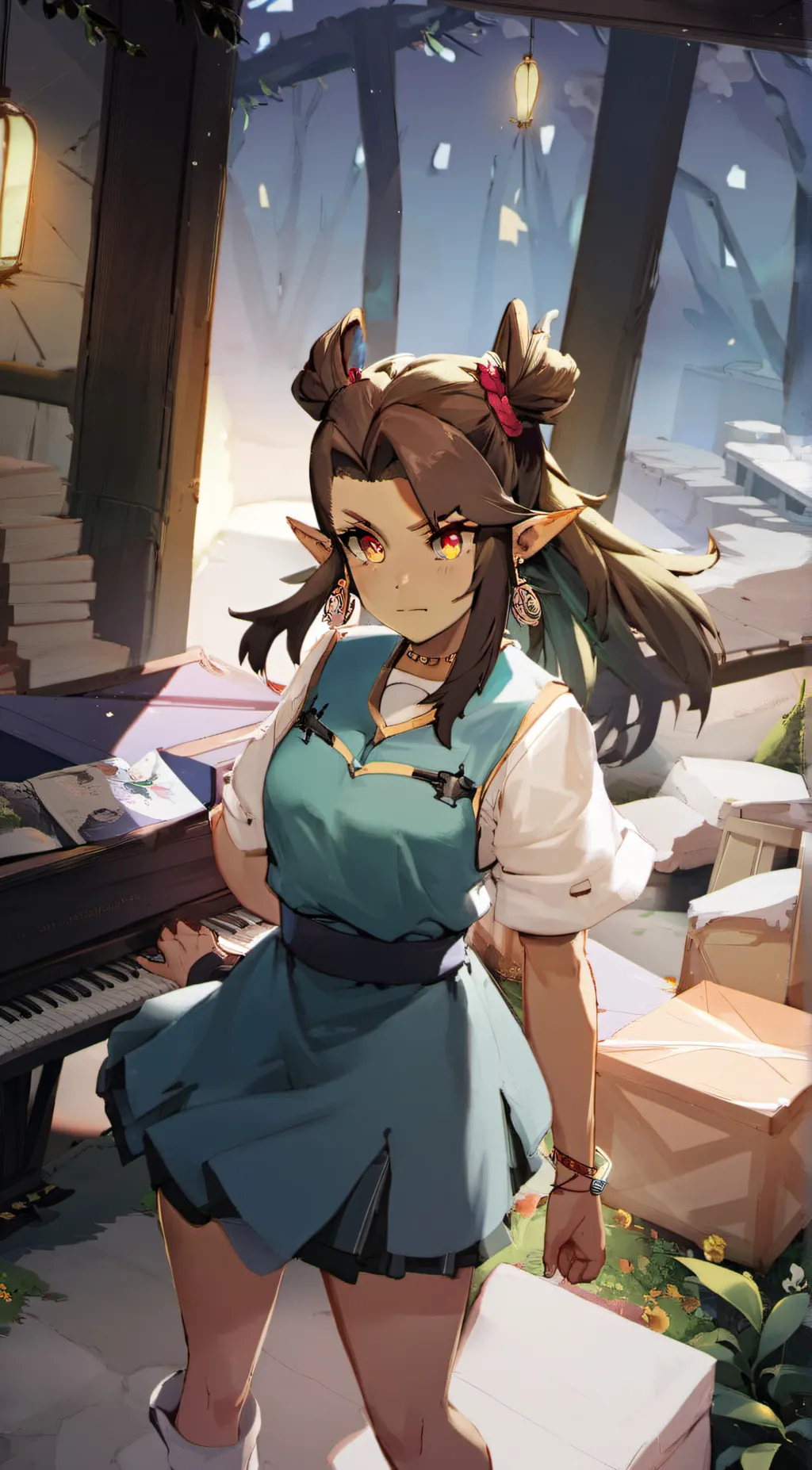 ai character: Emily background