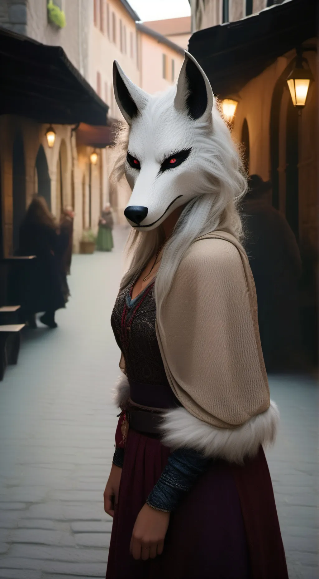 ai character: Aria background