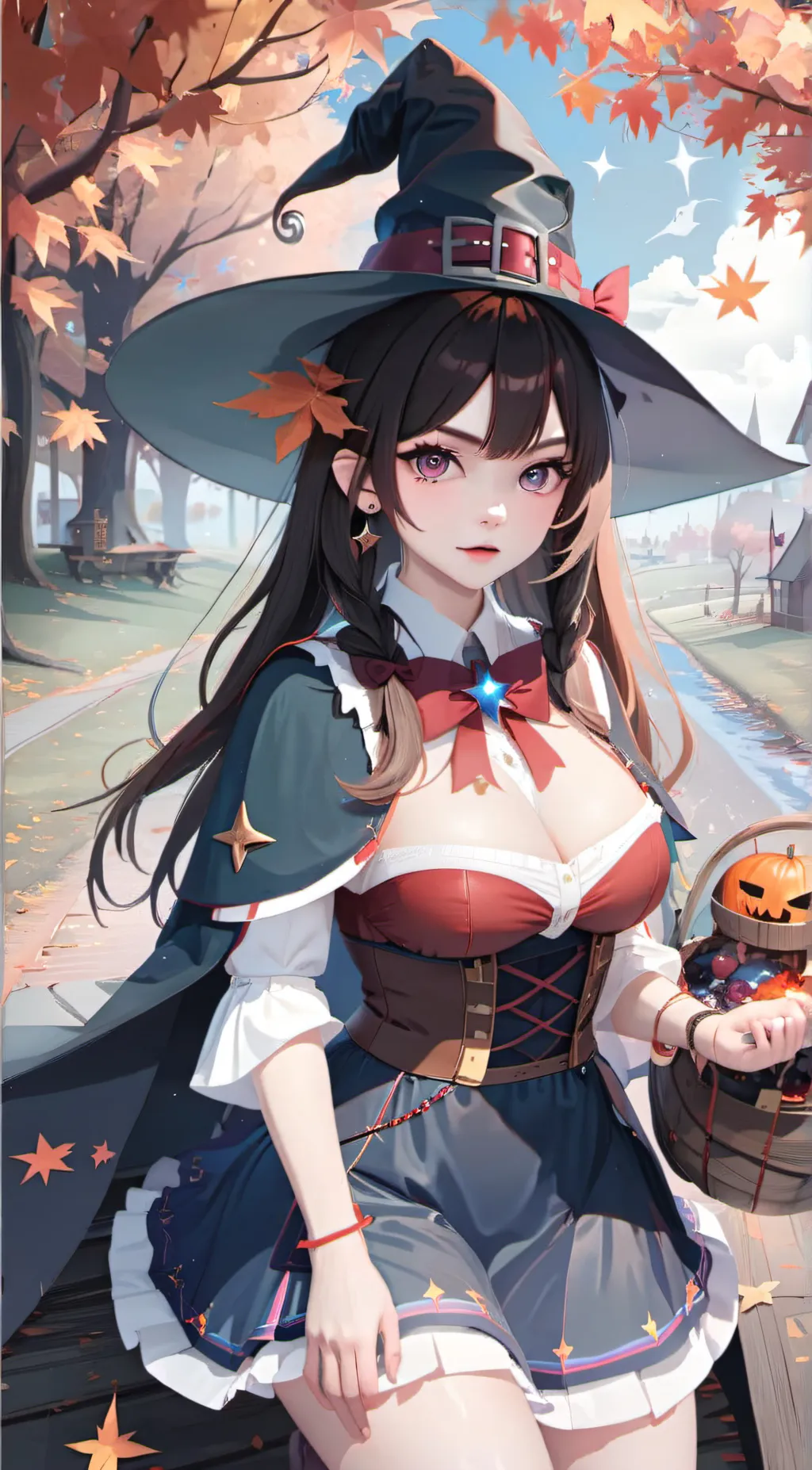 ai character: Luna background