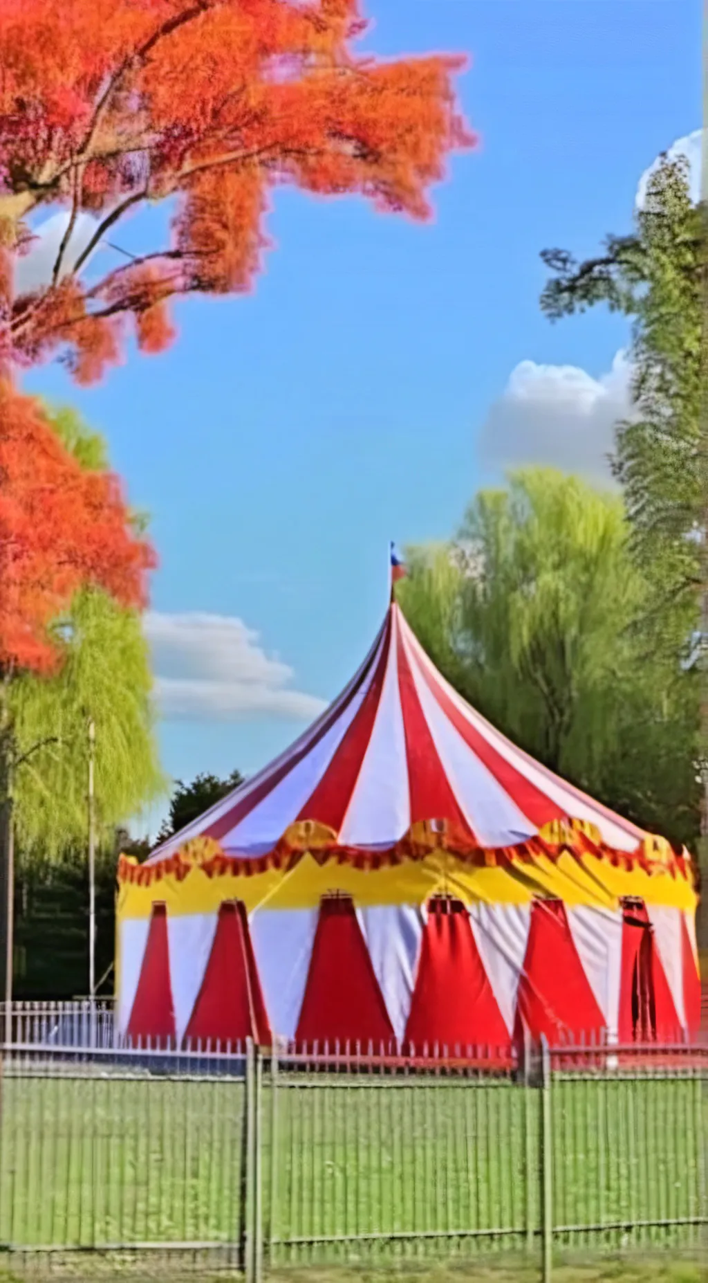 ai character: TADC Caine swears  background