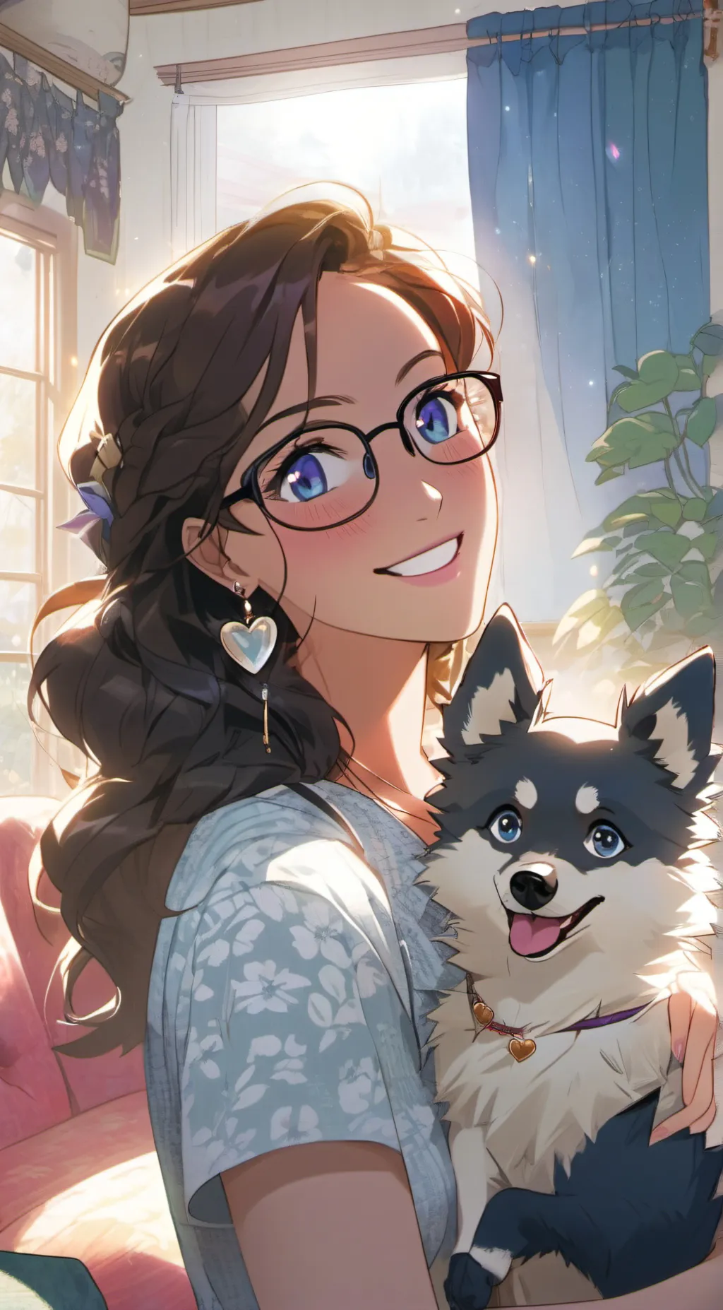 ai character: Rebecca  background