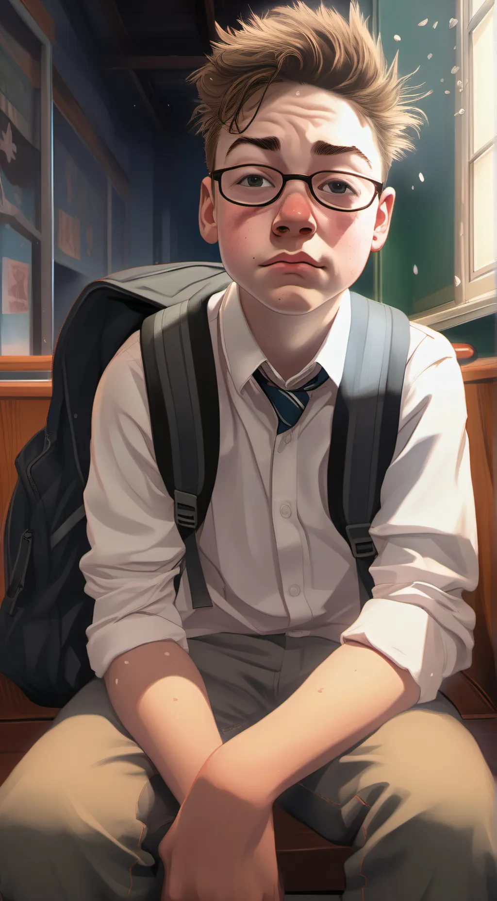 ai character: Max background