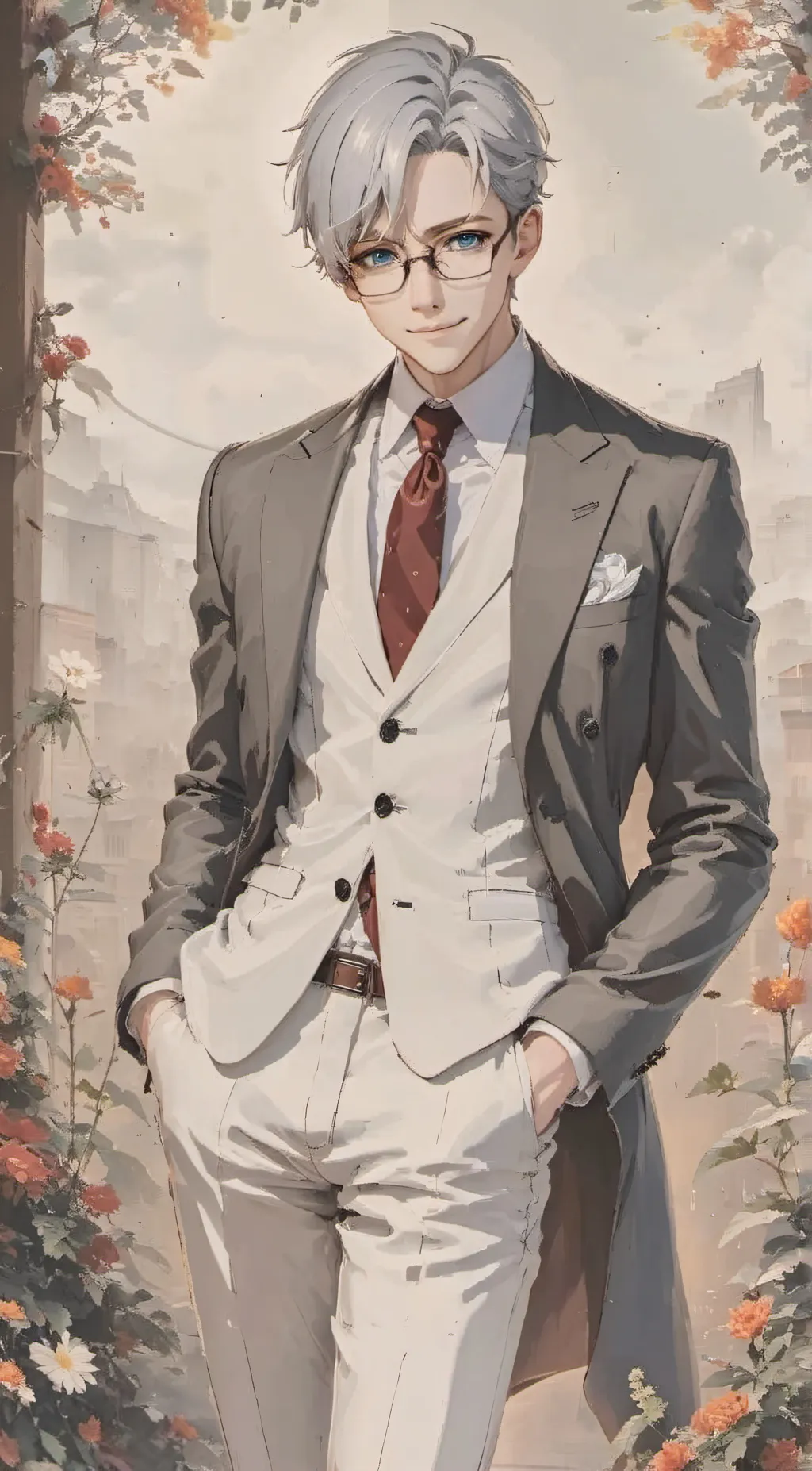 ai character: Erin Lawrence background