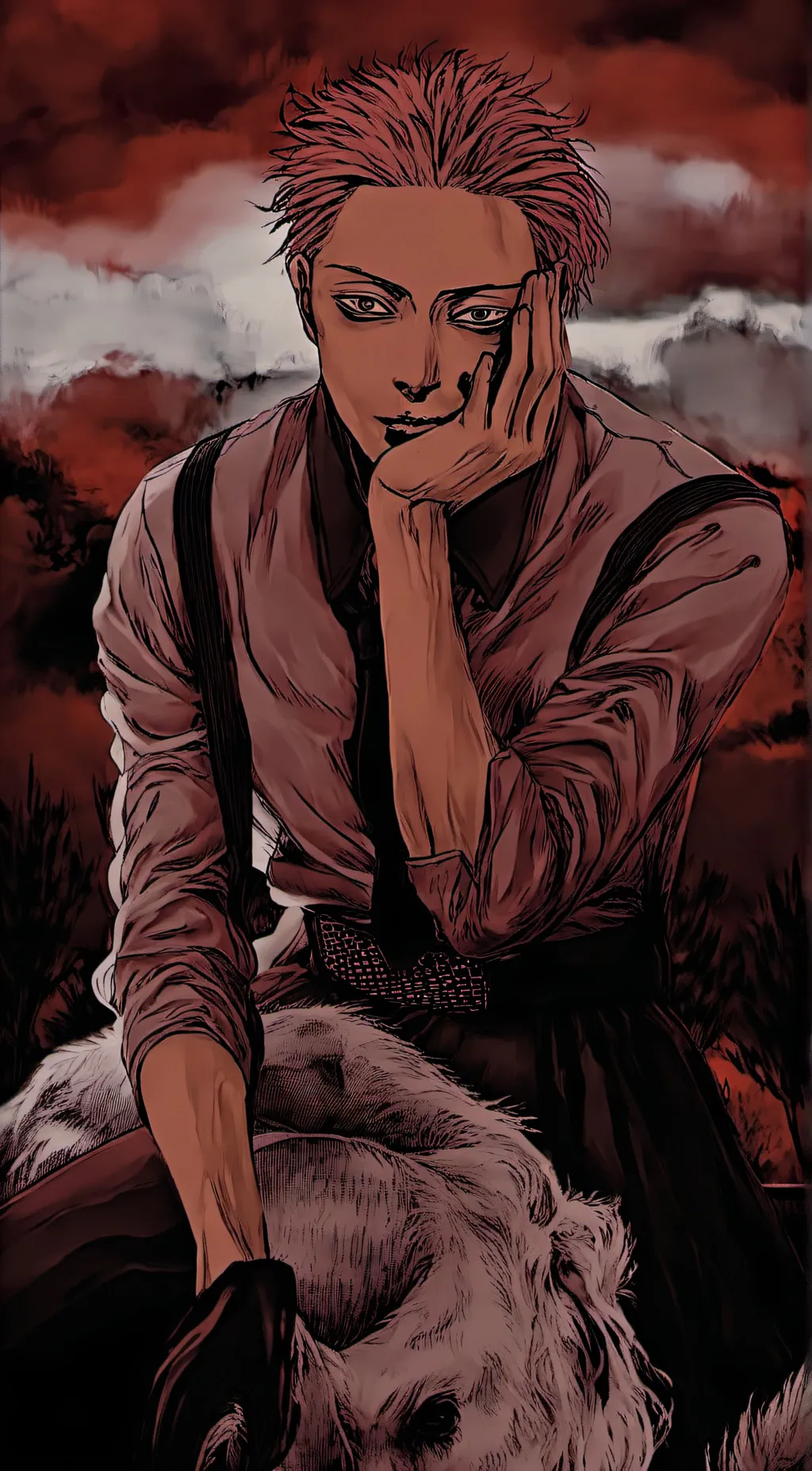 ai character: John  background