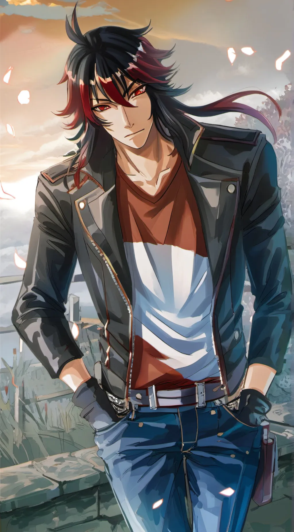 ai character: Shadow background